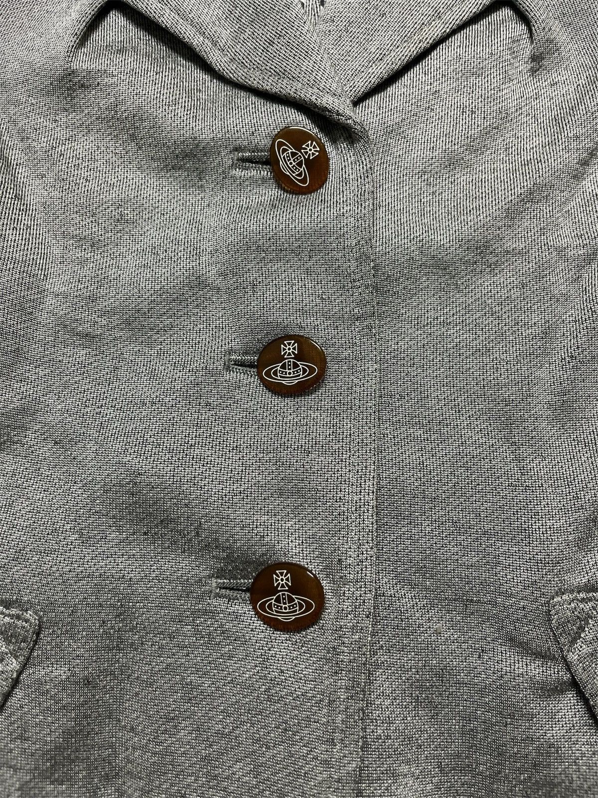 Vivienne Westwood vivienne westwood Button up Vest in Grey Size XS / US 0-2 / IT 36-38 - 5 Thumbnail