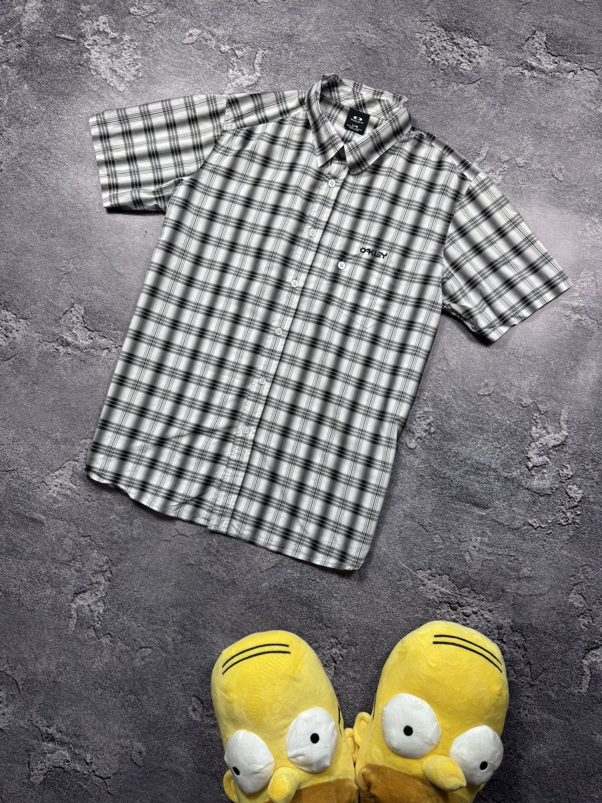 Oakley Oakley Plaid Short Sleeve Shirt Size US L / EU 52-54 / 3 - 1 Thumbnail