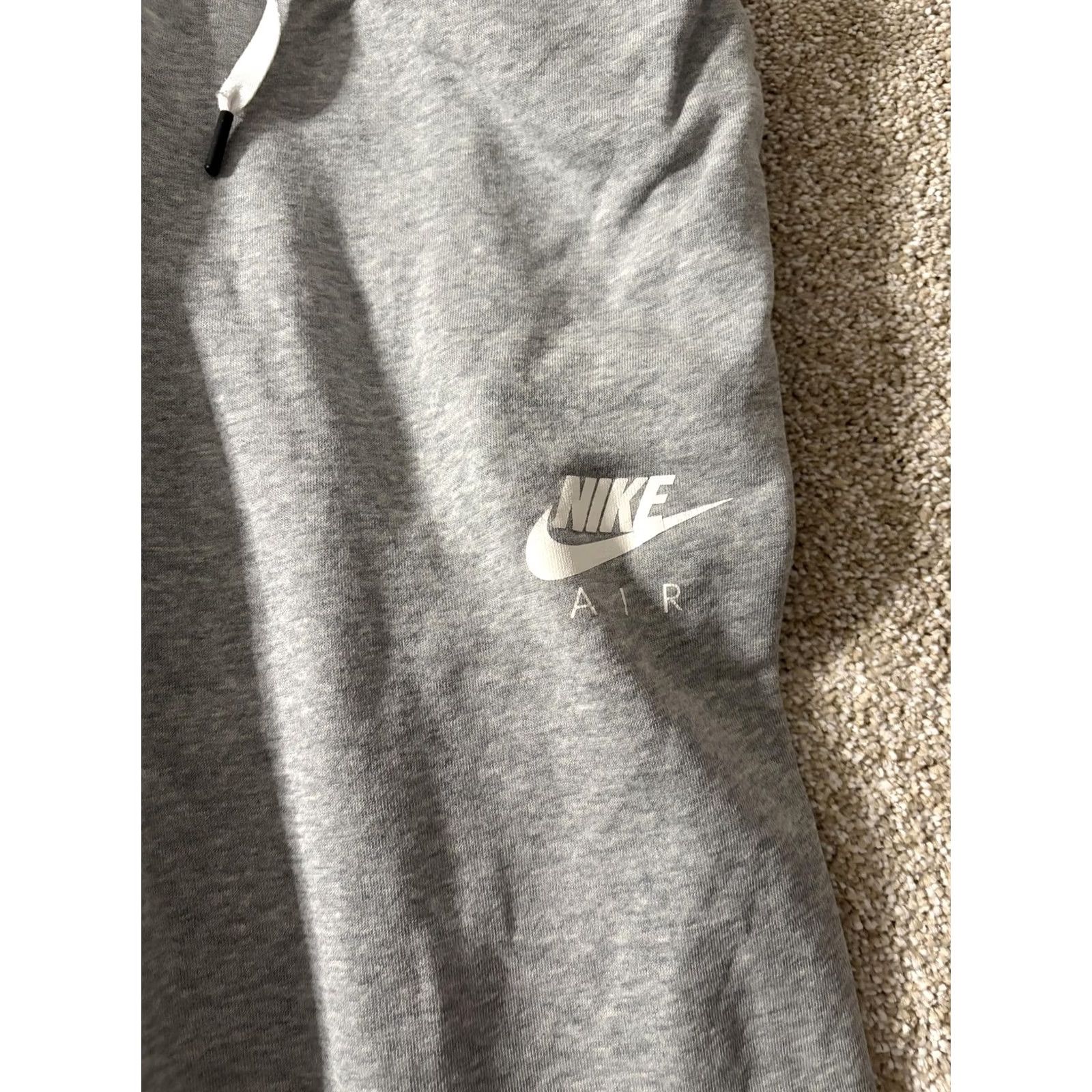 Nike Nike Air Sweatpants Mens Large Gray Joggers Elastic Waist Pockets CN7088-063 Size US 33 - 4 Thumbnail