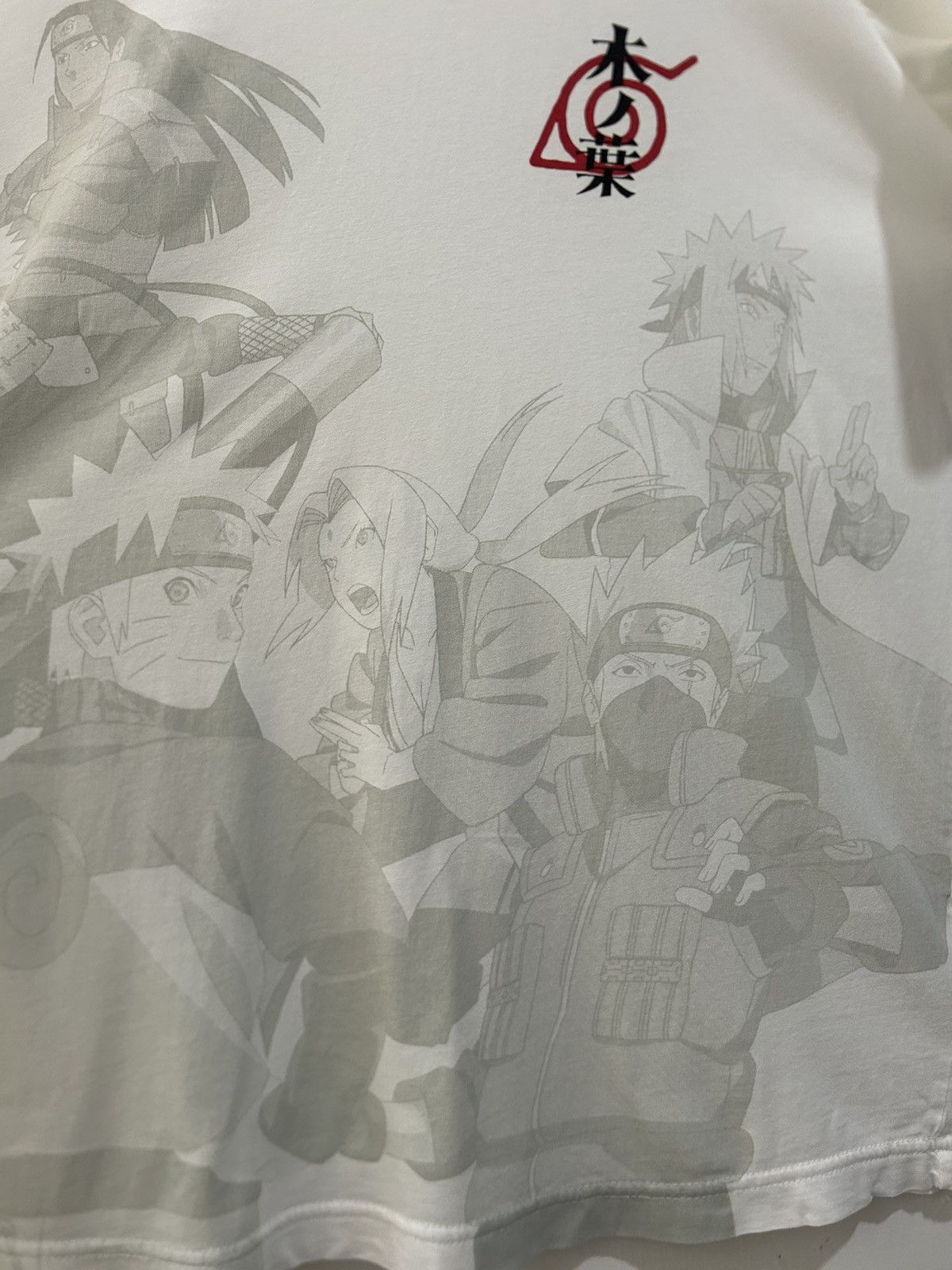 Anime Naruto All Hokage Konoha Village Anime Tee Size US XL / EU 56 / 4 - 4 Thumbnail