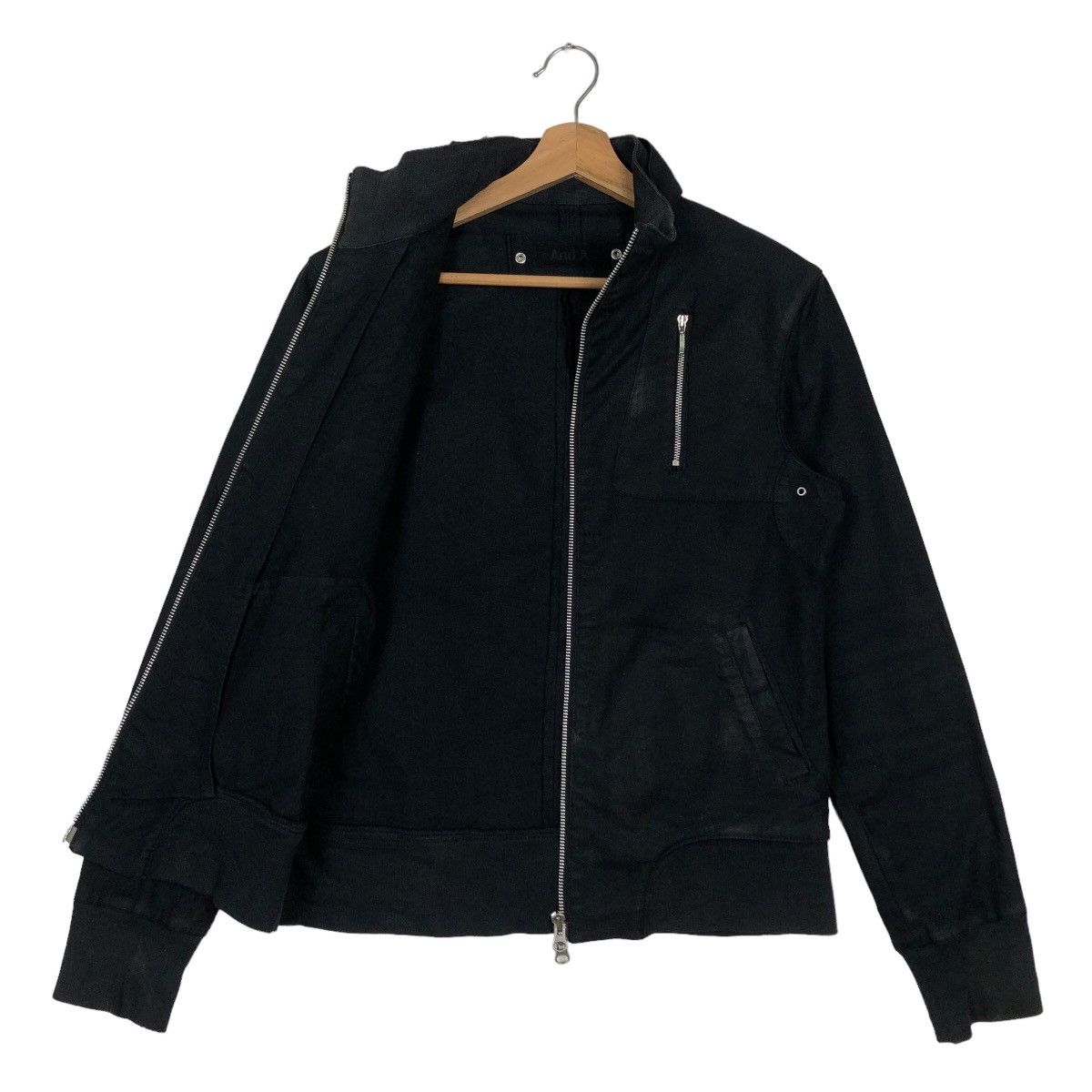 Japanese Brand 🔥90’s Iconic Black Wool Bomber Jacket And A Issey Miyake Size US S / EU 44-46 / 1 - 8 Thumbnail