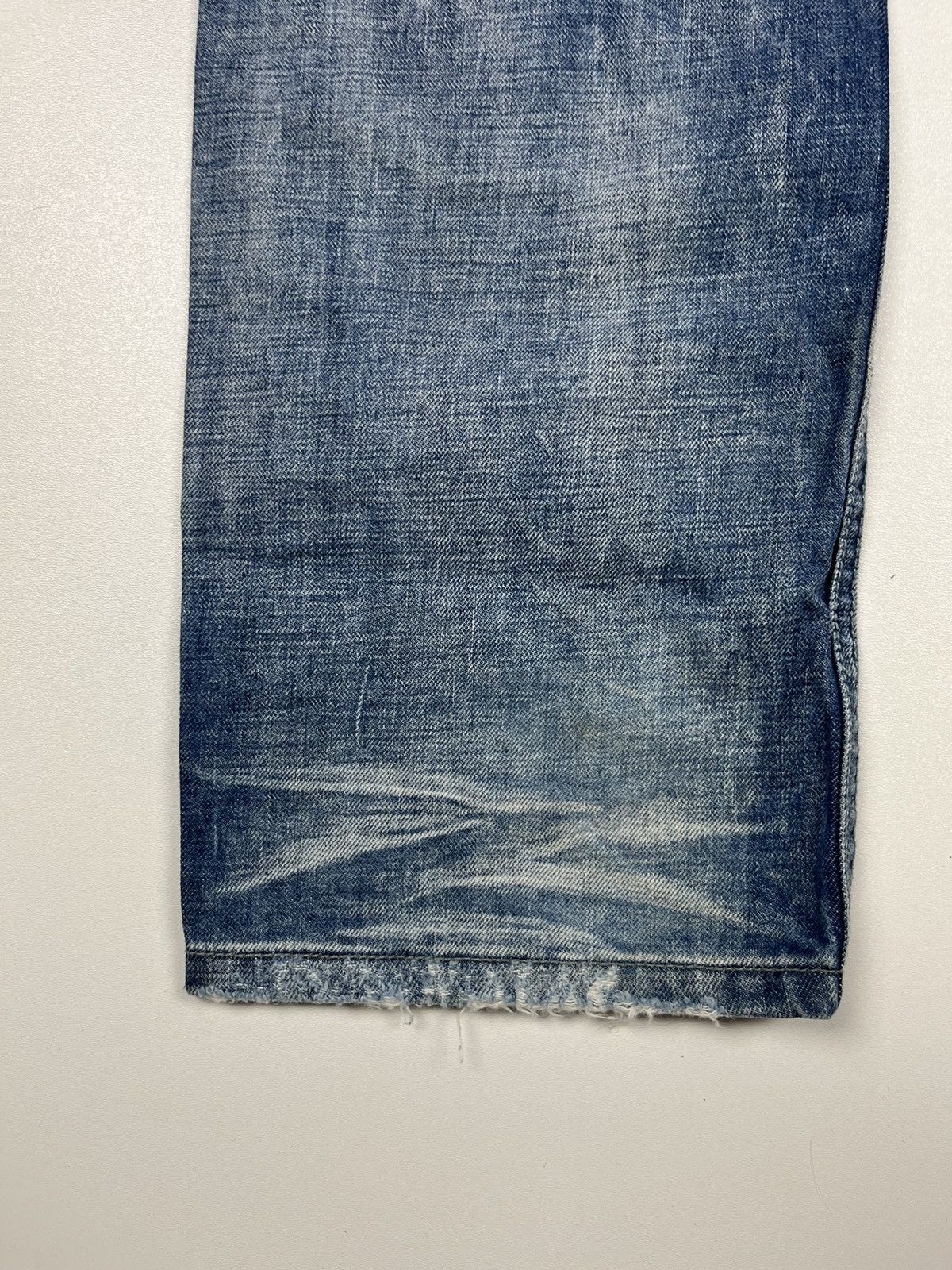 Japanese Brand Tough jeansmith patchwork distressed denim jeans Size US 30 / EU 46 - 6 Thumbnail