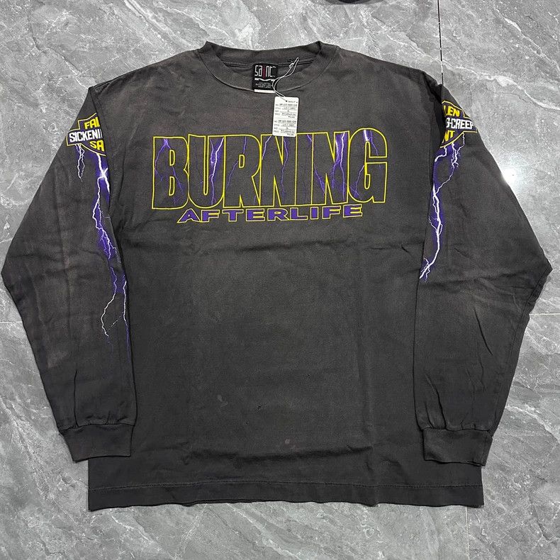 Saint Michael Saint Michael SS23 Black Long Sleeve Shirt- dmc Size US XL / EU 56 / 4 - 1 Thumbnail