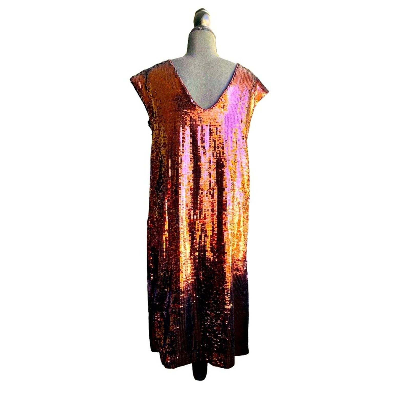 Anthropologie Maeve by Athropologie Kara Sequin Dress Size XS / US 0-2 / IT 36-38 - 2 Thumbnail