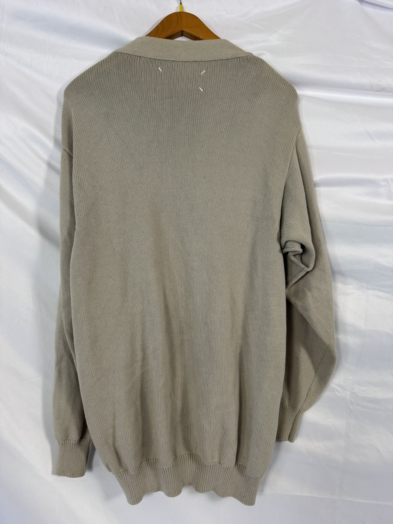 Maison Margiela Vintage 2000's MARGIELA Miss Deanna SAGE GREEN CARDIGAN Size L / US 10 / IT 46 - 6 Thumbnail