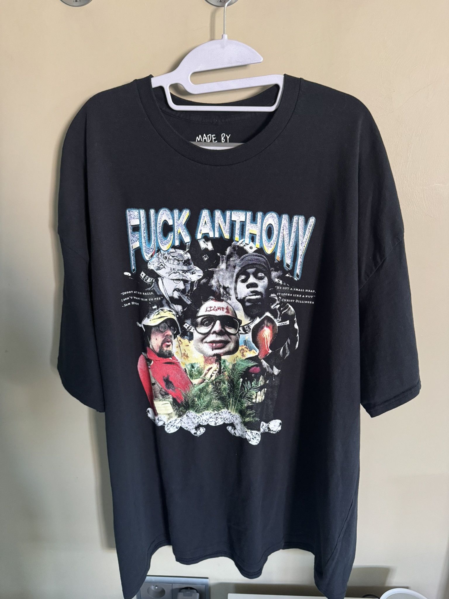 Other Sam Hyde FUCK ANTHONY t-shirt 3XL Size US XXL / EU 58 / 5 - 1 Thumbnail