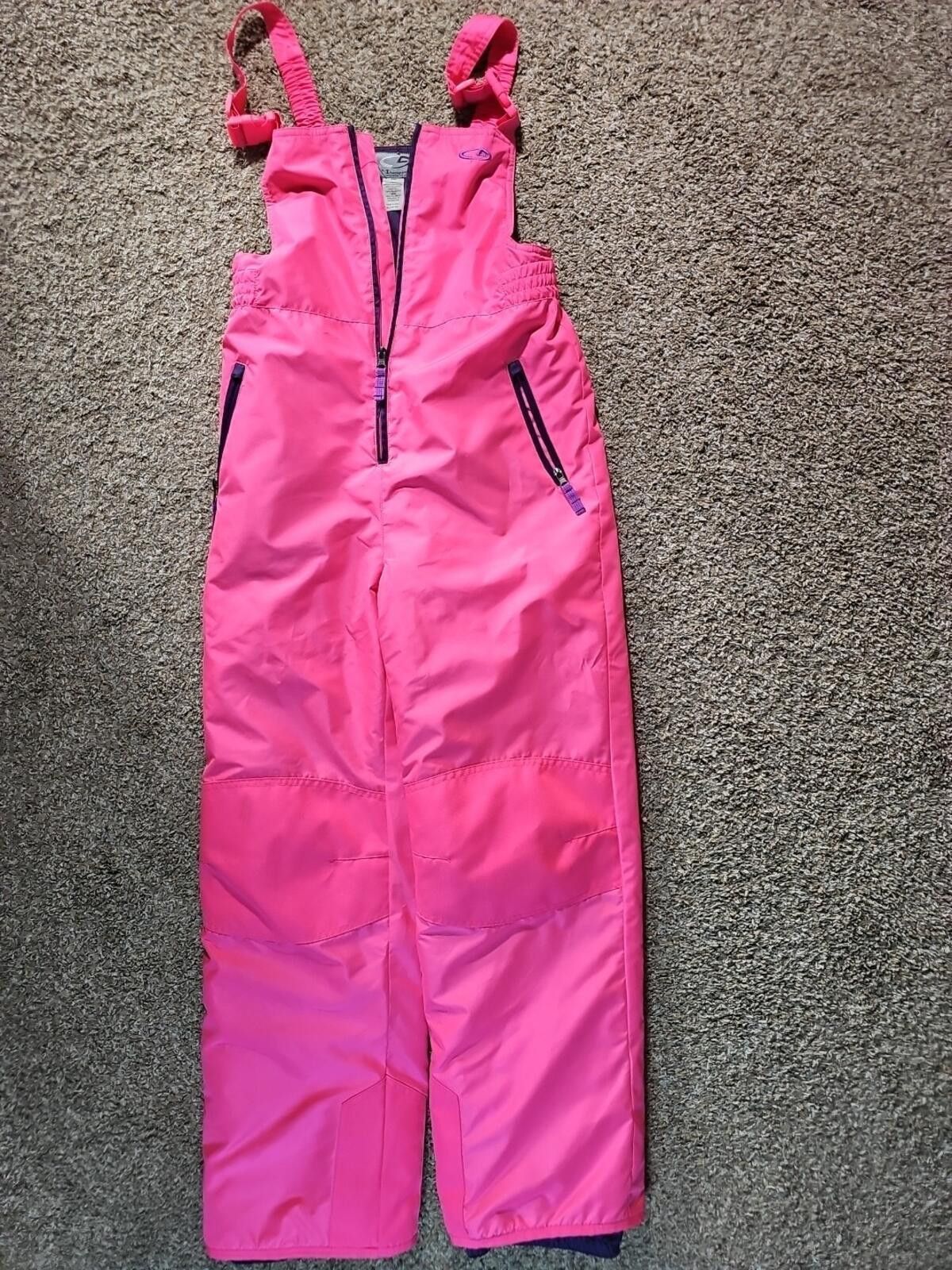Champion CG Champion Pink Bib Snowpants XL(14-16) Size ONE SIZE - 1 Thumbnail
