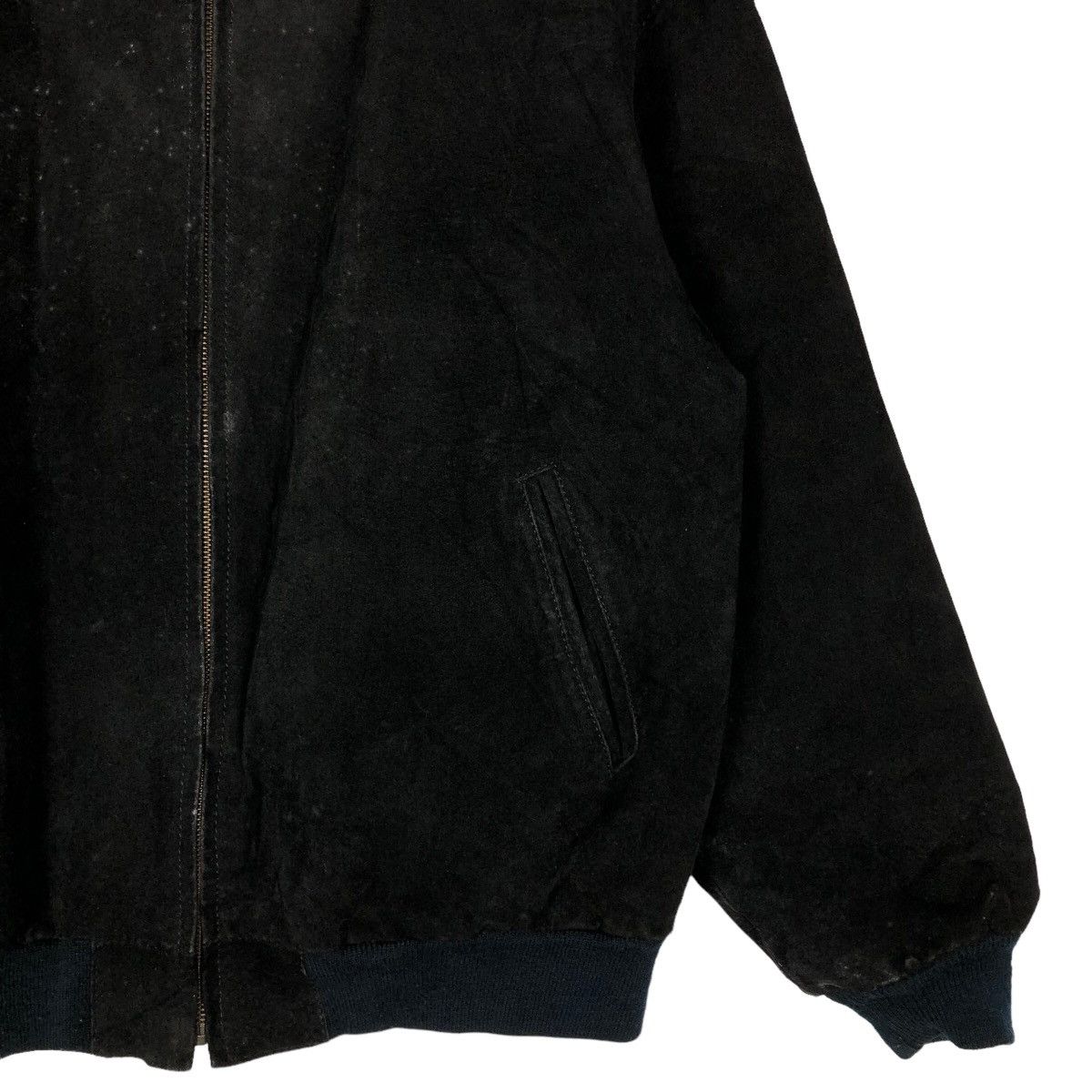 Japanese Brand 🔥Vtg Sunvalley Genuine Leather Bomber Jacket Issey Miyake Size US L / EU 52-54 / 3 - 5 Thumbnail