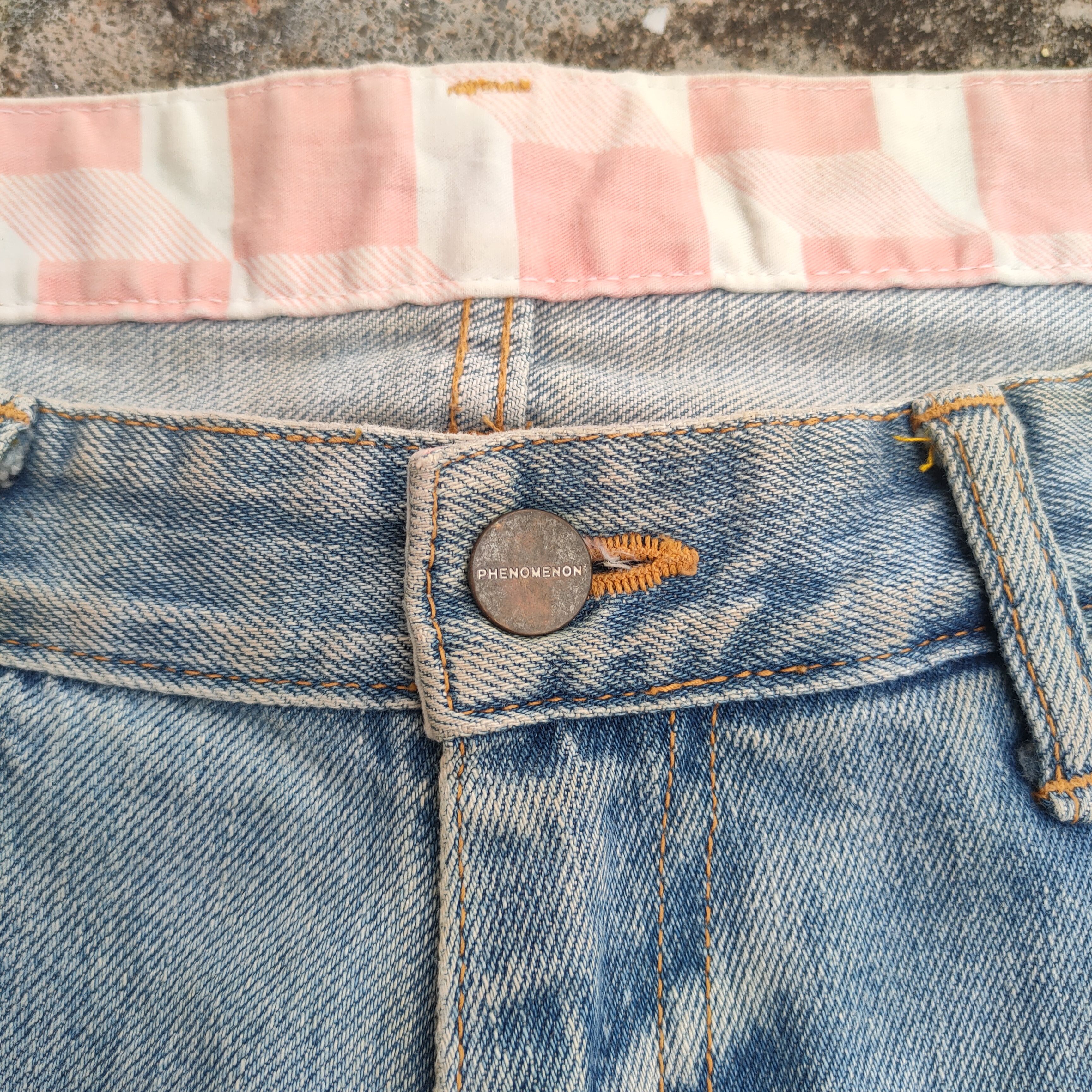 PHENOMENON VINTAGE PHENOMENON FADED JEANS DENIM PANTS Size US 36 / EU 52 - 4 Thumbnail