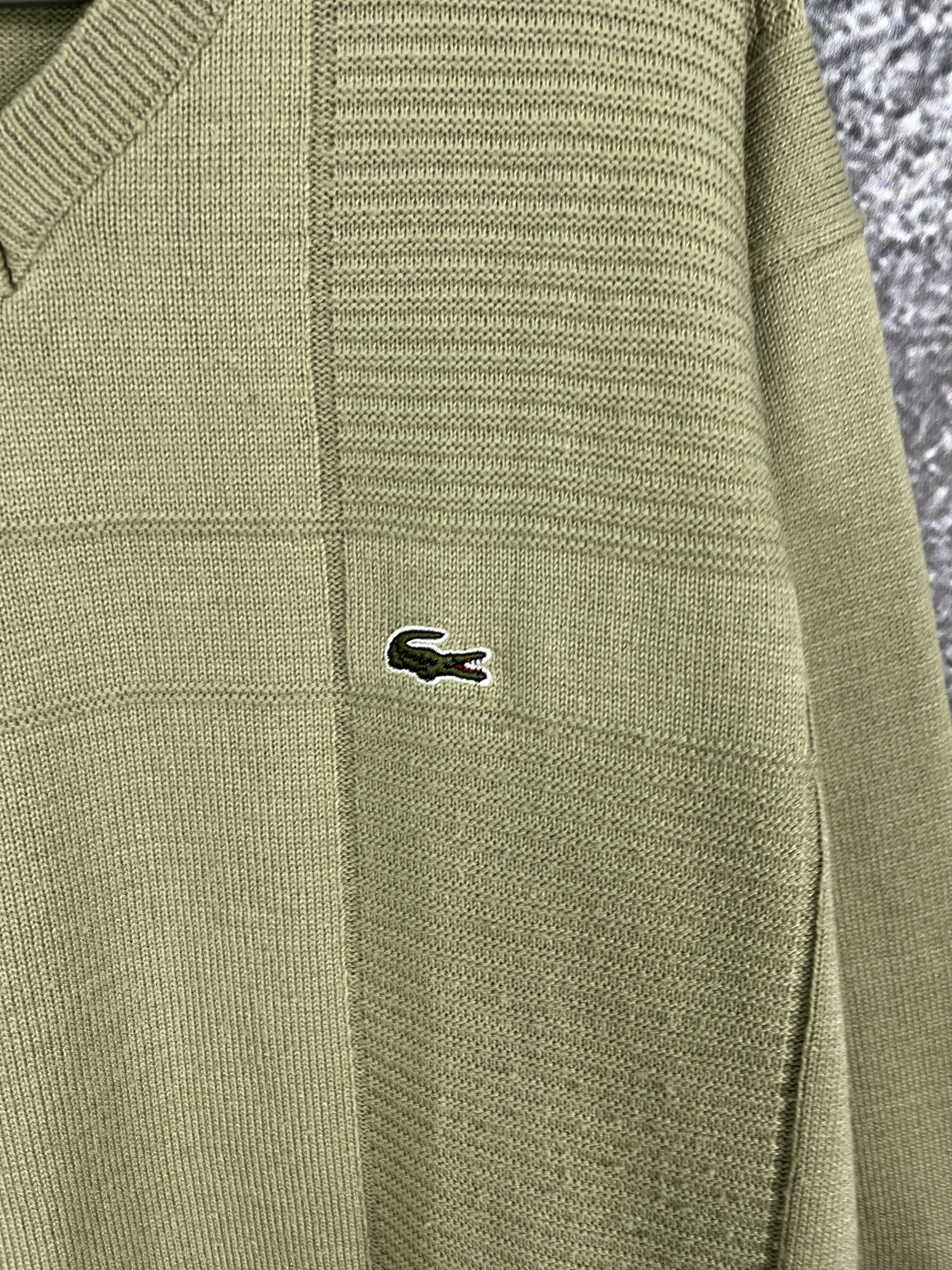 Lacoste Vintage 90s Chemise Lacoste Sweater Made in France Size M-L Size US M / EU 48-50 / 2 - 4 Thumbnail