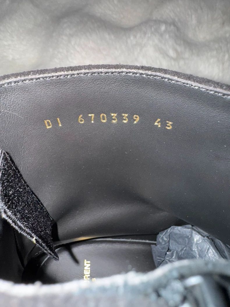 Saint Laurent Paris Saint Laurent Paris Wyatt Suede Men's Boots 2505-Nextarrow Size US 9 / EU 42 - 8 Thumbnail