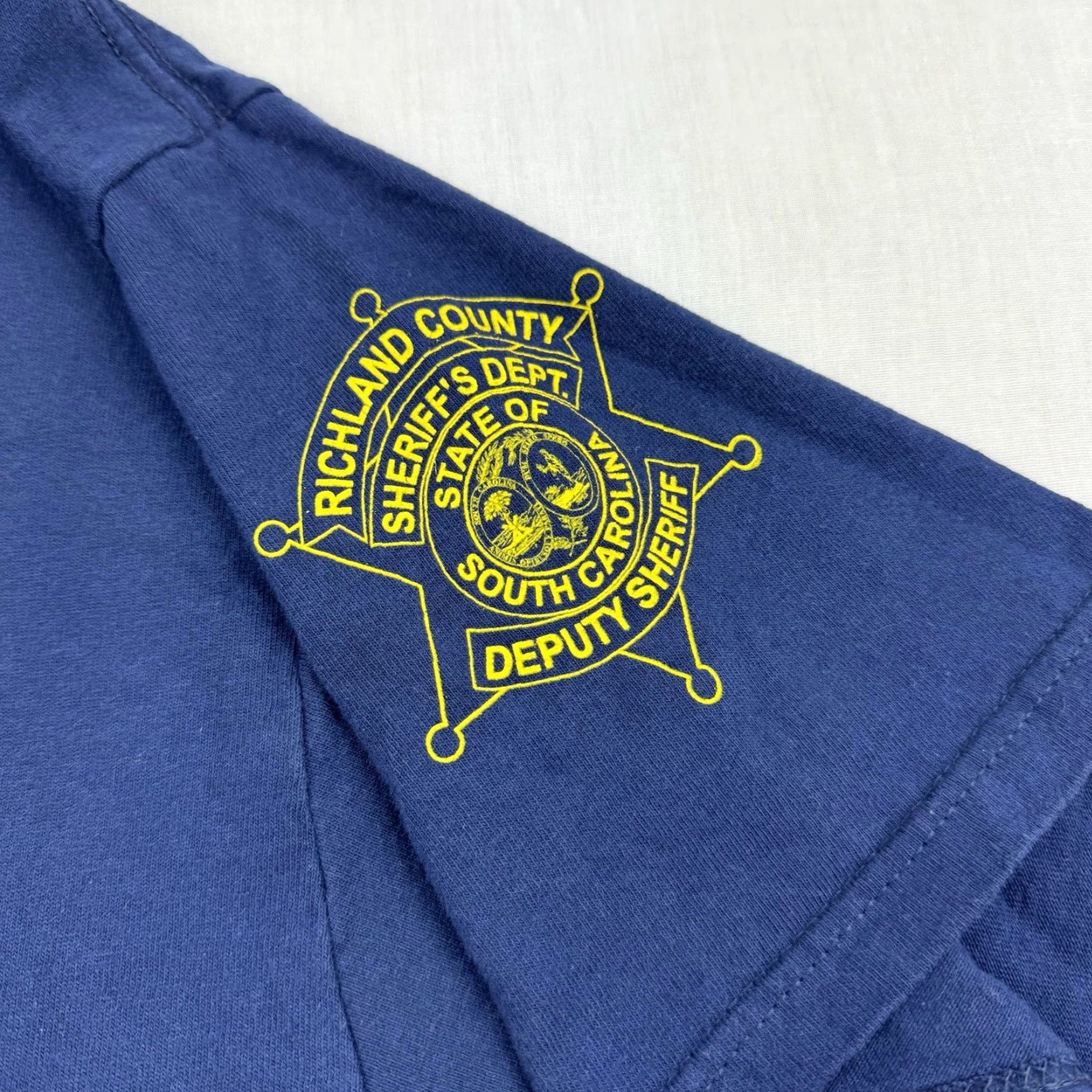 Fruit Of The Loom VINTAGE Great Shirt Men L Blue USA Y2K Gang Resistance Police Training Nike Size US L / EU 52-54 / 3 - 3 Thumbnail