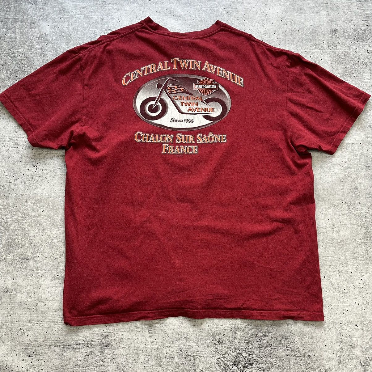 Vintage Harley Davidson T-shirt Red Men’s Size 2XL Size US XXL / EU 58 / 5 - 9 Thumbnail