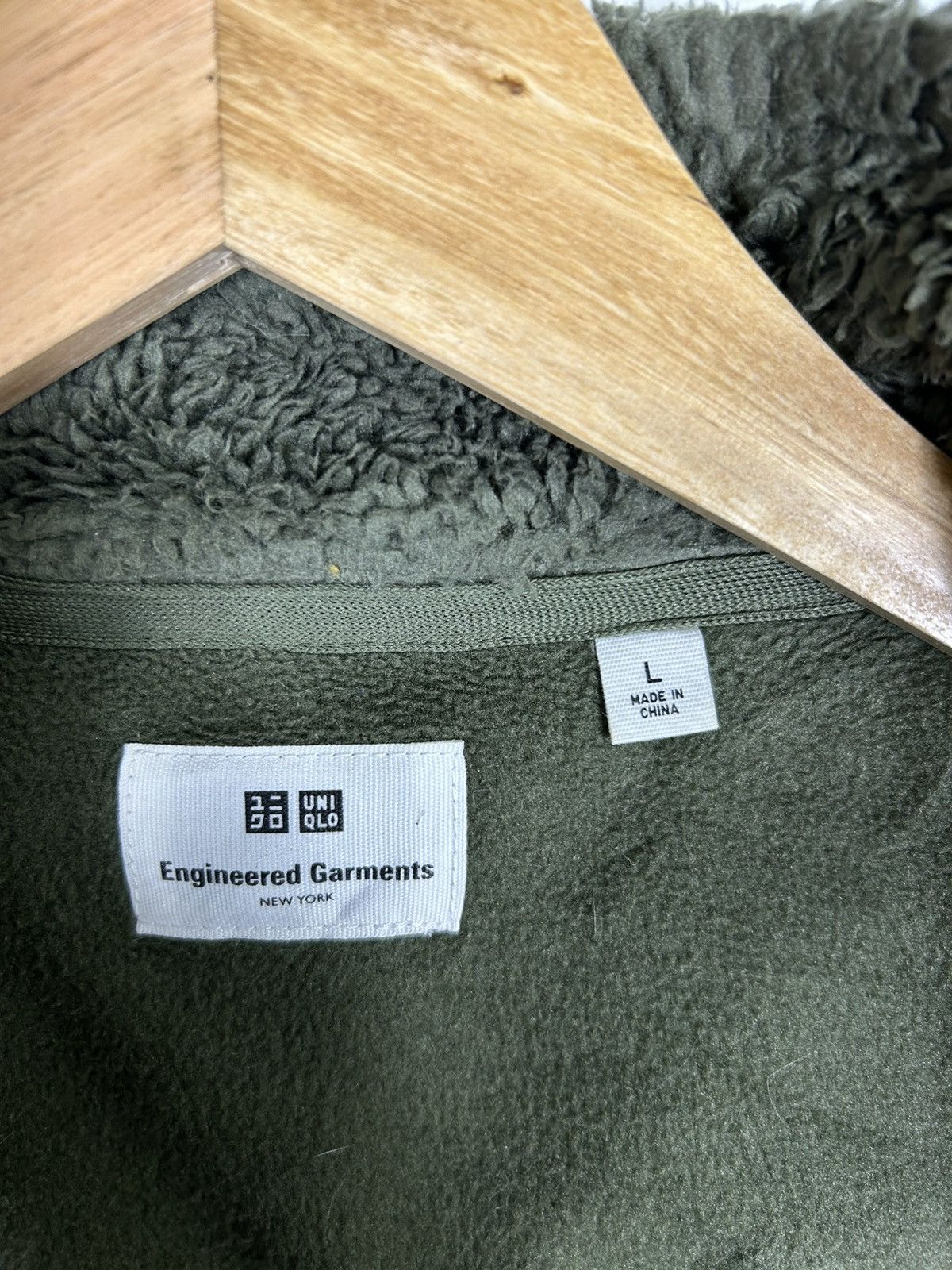 Engineered Garments × Japanese Brand × Uniqlo 🔥Engineered Garments❌Uniqlo Fleece Zipper Jacket Size US L / EU 52-54 / 3 - 9 Thumbnail