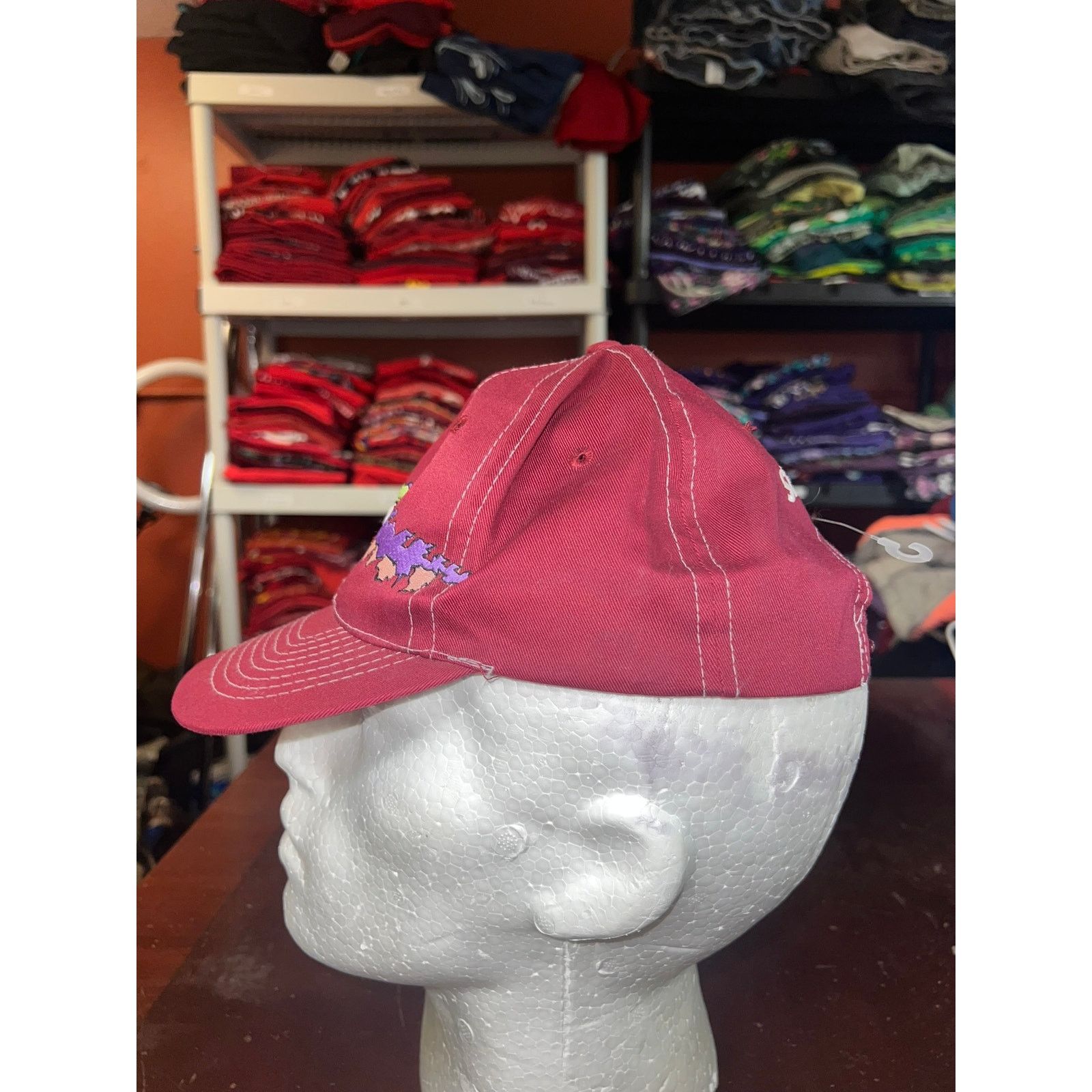 Vintage Vintage Marvin The Martian Hat Snapback Six Flags VTG Cap Size ONE SIZE - 5 Thumbnail