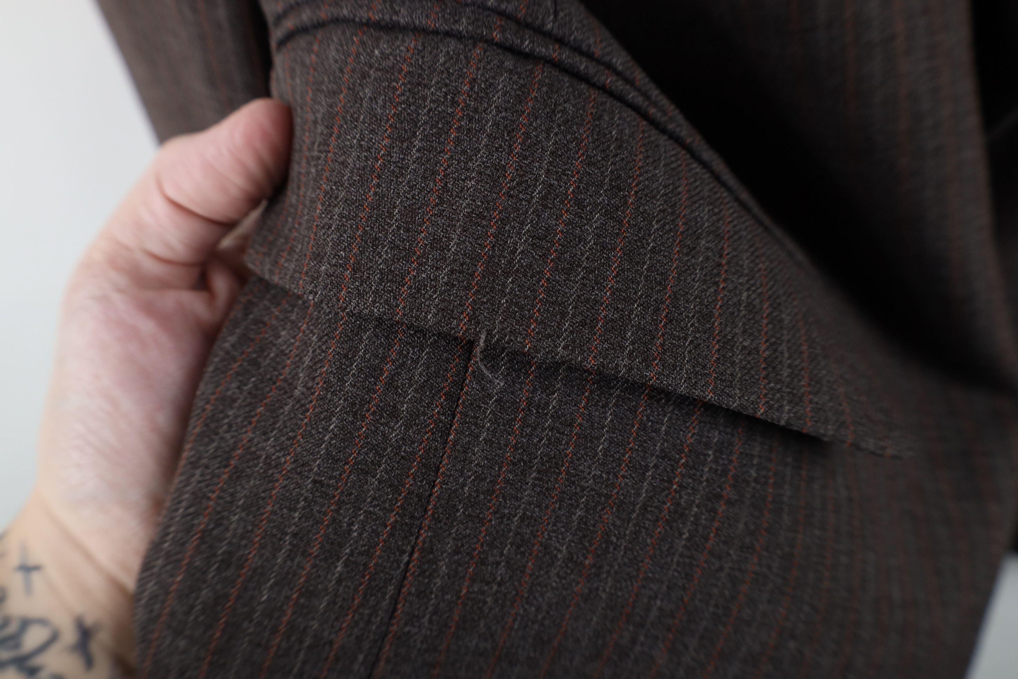 Vintage Vintage 70s Streetwear 2 Piece Suit Coat Blazer Jacket Vest Size US XXL / EU 58 / 5 - 4 Thumbnail
