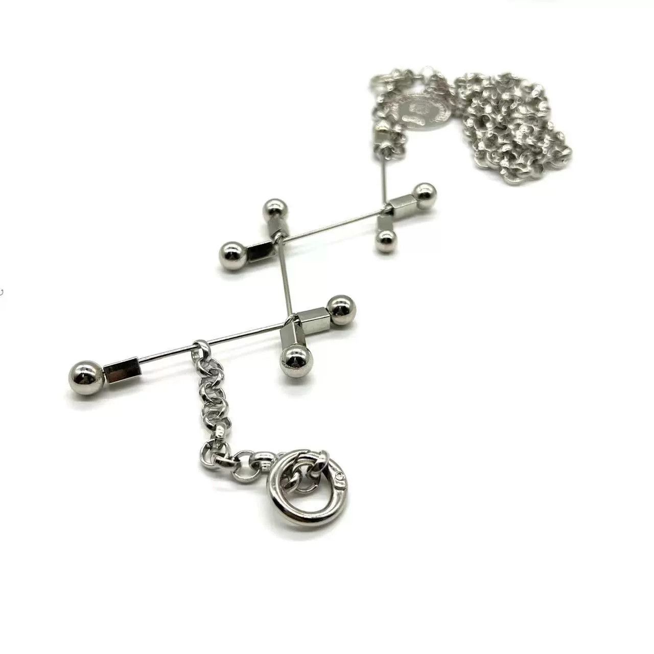 Vintage Retro hip-hop punk style jeans waist chain Size ONE SIZE - 2 Thumbnail