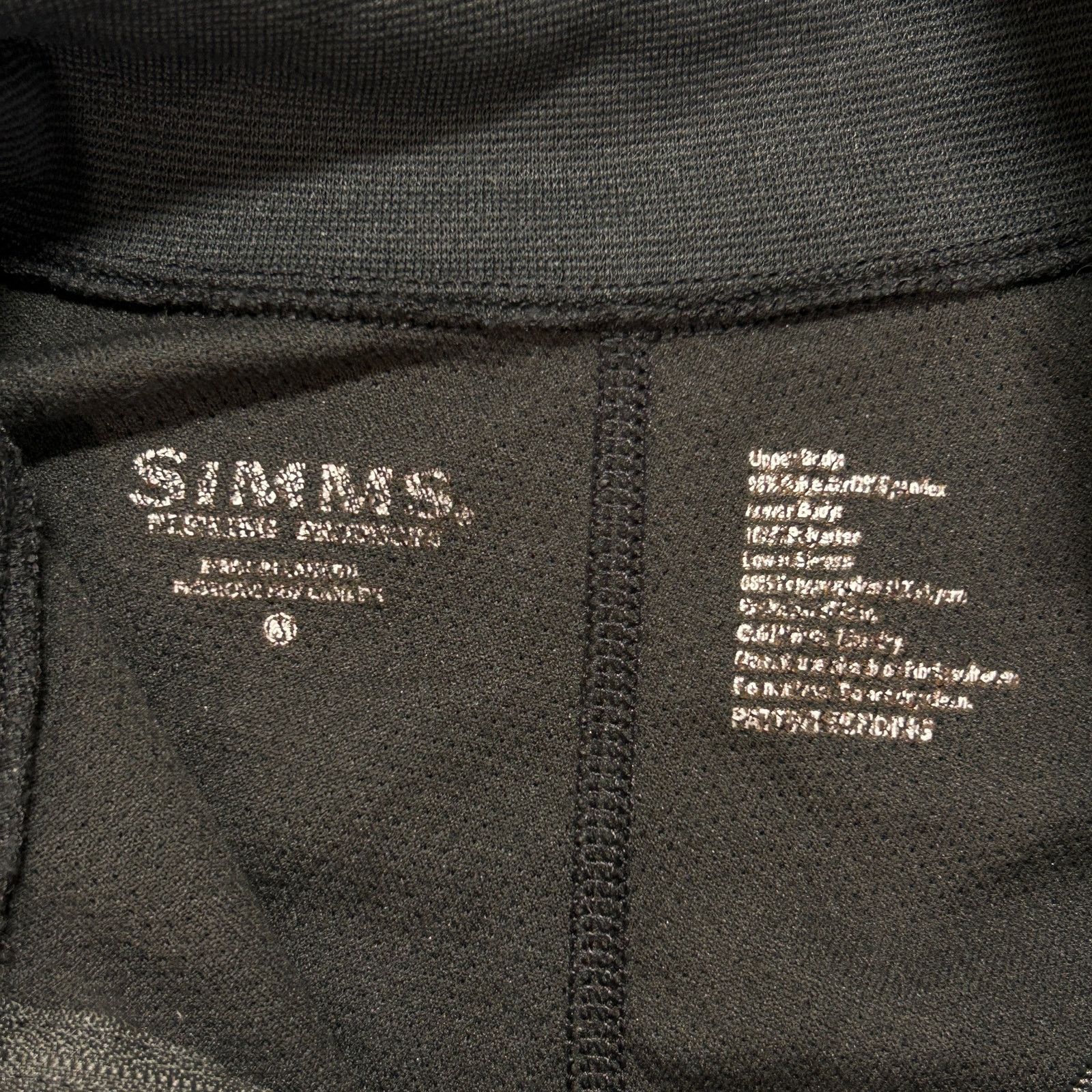 Simms Simms Rivertek lightweight outdoors 1/4 zip base layer mns M Size US M / EU 48-50 / 2 - 4 Thumbnail