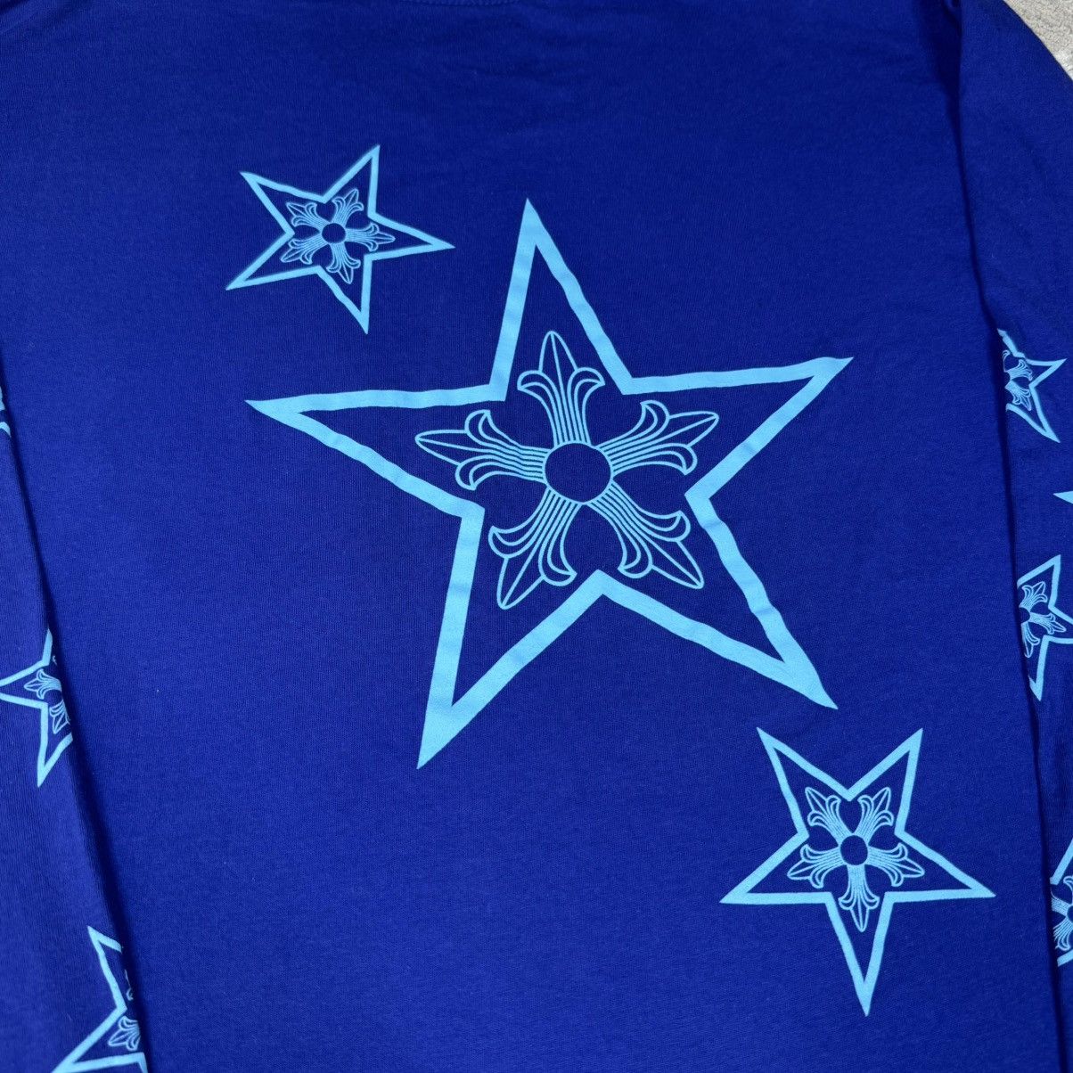 Chrome Hearts Stars logo long sleeve tee shirt Size US XL / EU 56 / 4 - 5 Thumbnail