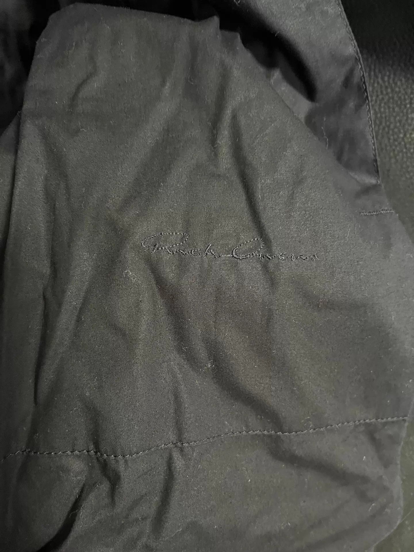 Rick Owens Rick Owens 13 Black White Colorblock Leather Jacket IT52 Size US L / EU 52-54 / 3 - 5 Thumbnail