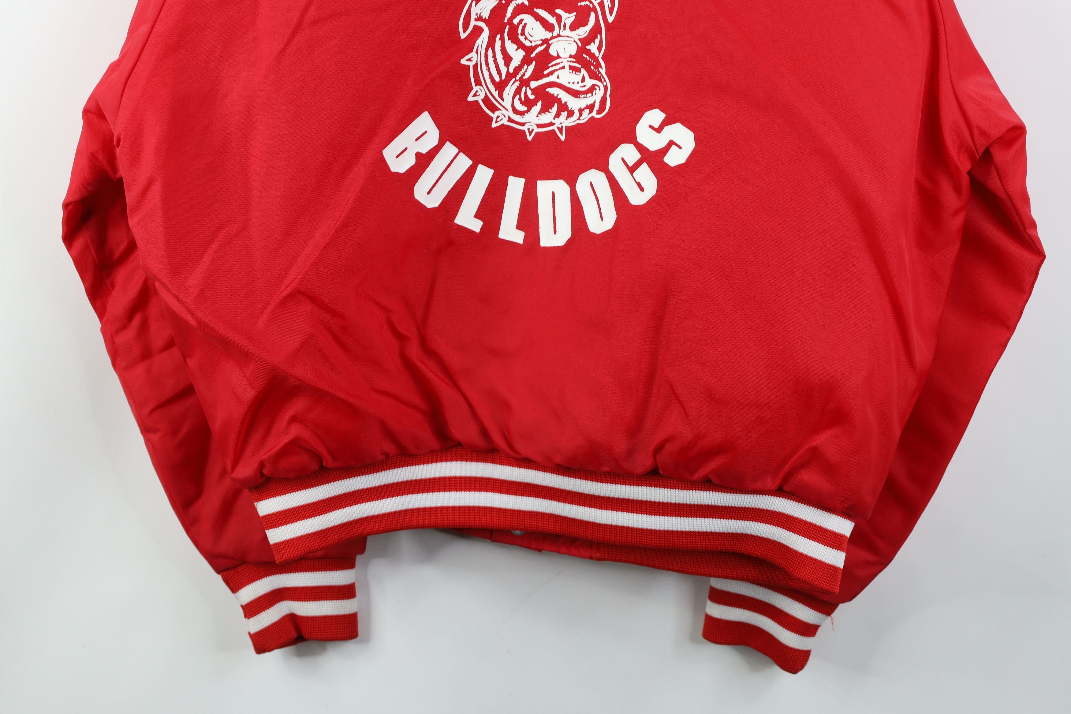 Vintage Vintage 80s 90s Streetwear Quilted Satin Bomber Jacket USA Size US L / EU 52-54 / 3 - 15 Thumbnail