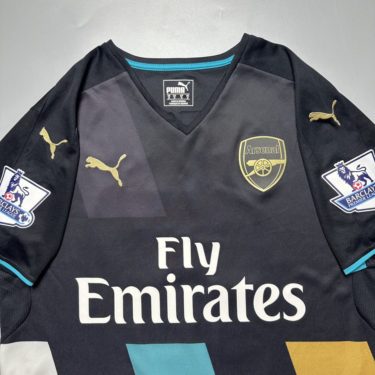Puma ARSENAL PUMA 2015/2016 FOOTBALL THIRD JERSEY #17 ALEXIS Size US M / EU 48-50 / 2 - 4 Thumbnail