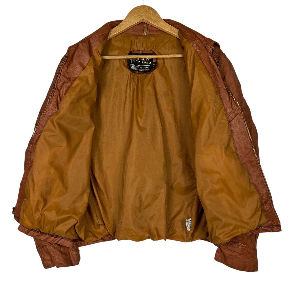 The Leather Shop Vintage The Leather Shop Sears Leather Jacket Size US L / EU 52-54 / 3 - 15 Thumbnail