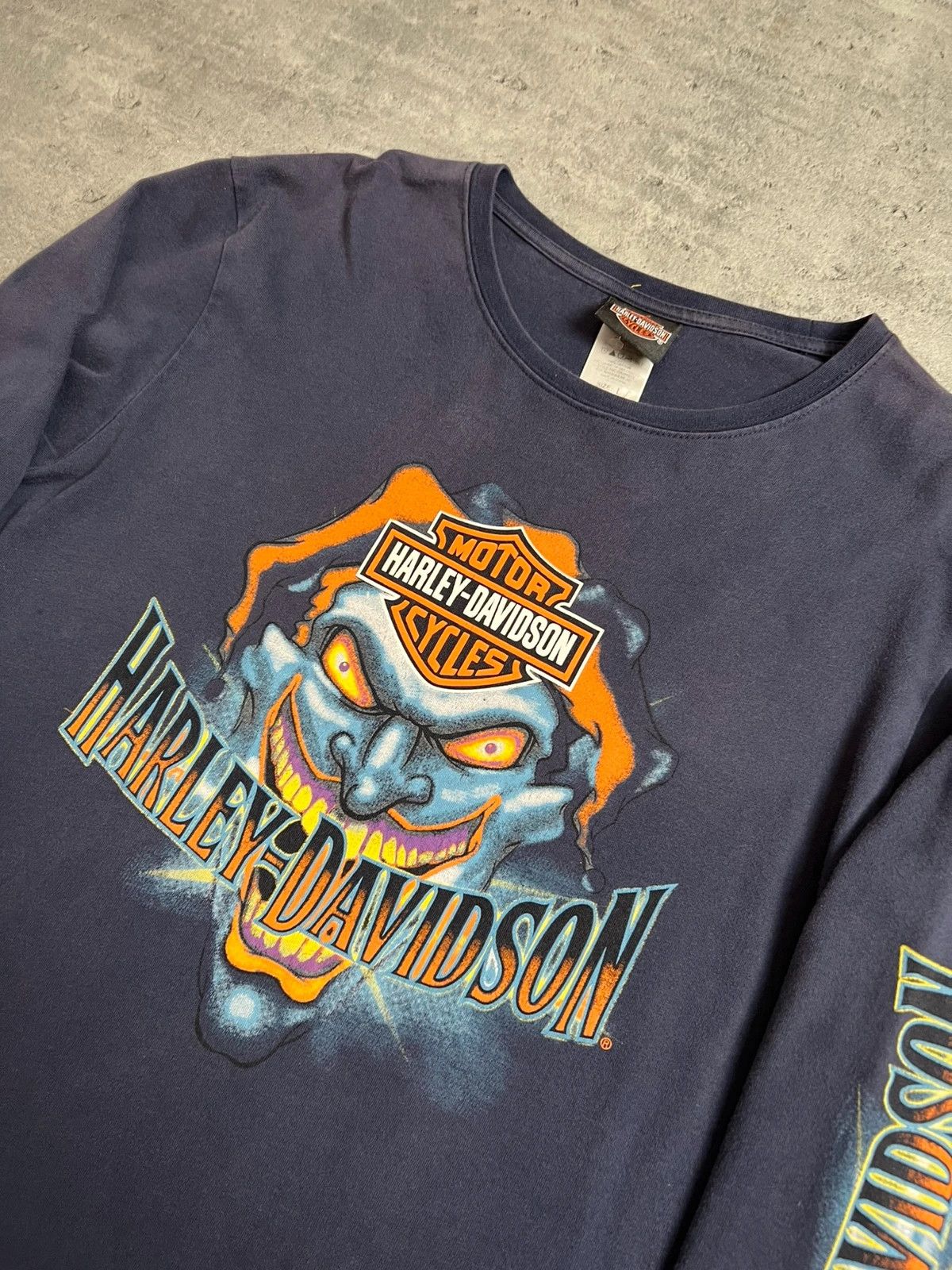 Harley Davidson Vintage longsleeve motor harley davidson clown Size US L / EU 52-54 / 3 - 4 Thumbnail