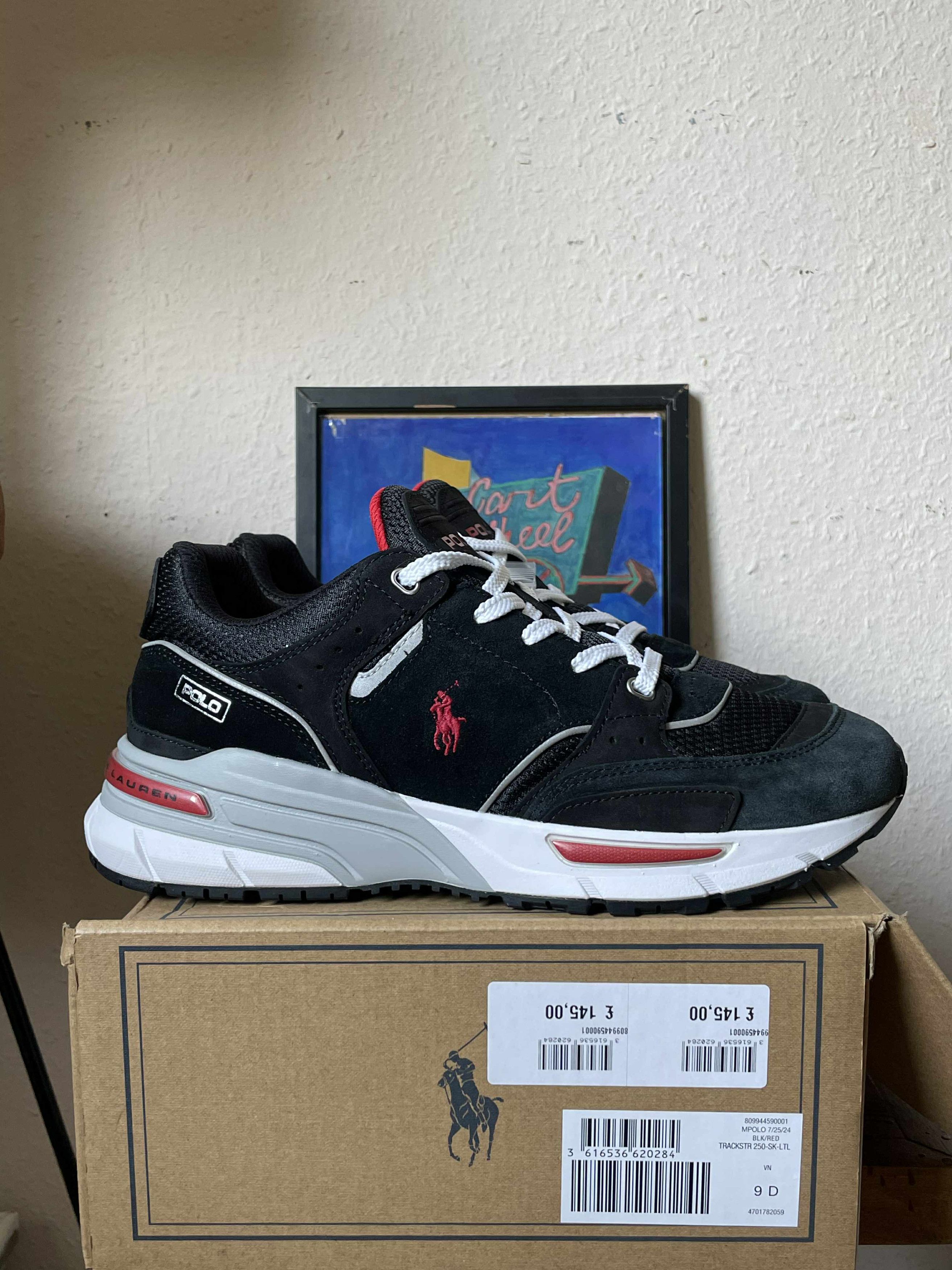 Polo Ralph Lauren Polo Ralph Lauren Trackstar Sneakers Trainers US 9 Leather Size US 9 / EU 42 - 1 Thumbnail