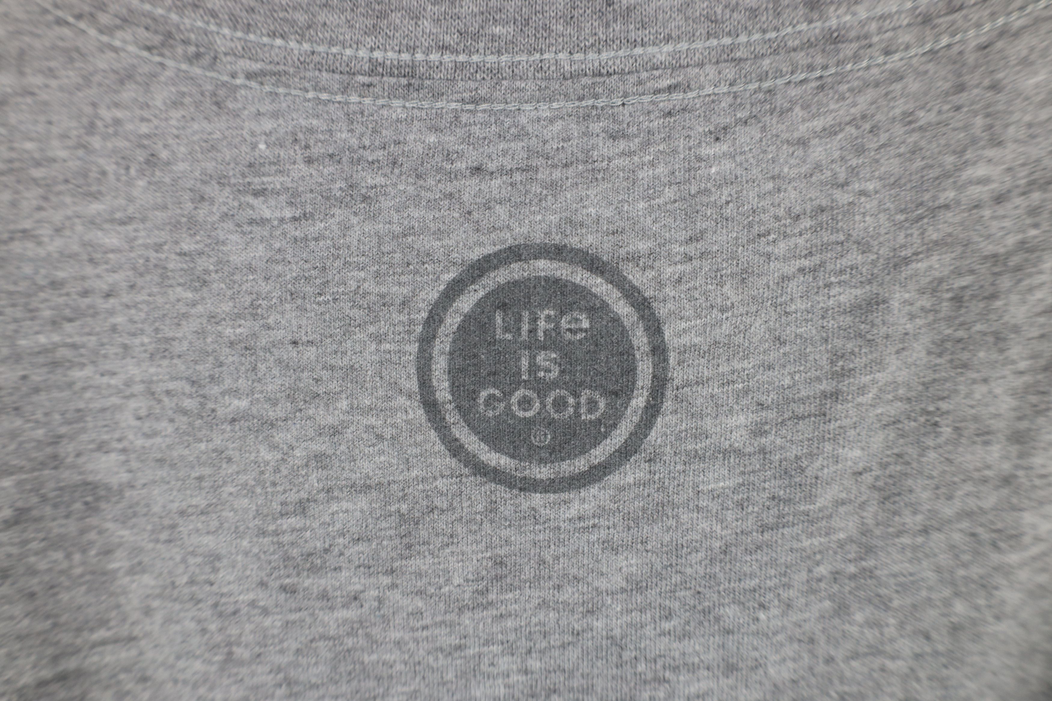 Life is Good × Vintage Life Is Good Spell Out Night Mountains Moon Crusher T-Shirt Size XL / US 12-14 / IT 48-50 - 11 Thumbnail