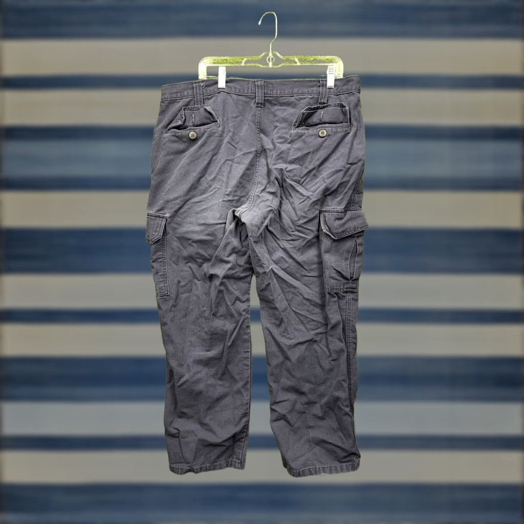 Vintage tyndale Flame Resistant Pants Mens 40 Blue Workwear Cargo Pockets Cargo Pants Regular 40x26 Mens USA Flame-Resistant Canvas Cotton Blue Size US 40 / EU 56 - 1 Thumbnail