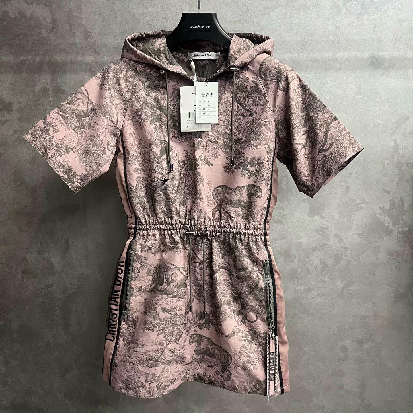 Dior Dior Printed Gray Dress 36 Women Size S / US 4 / IT 40 - 1 Thumbnail