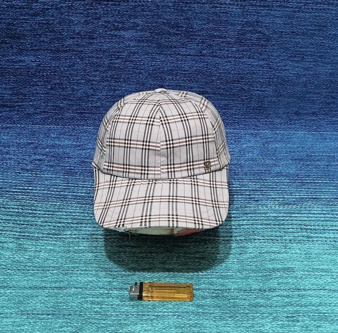 Balenciaga × Vintage Vintage Balenciaga Golf Hats/Cap Plaid Tartan Like Burberrys Size ONE SIZE - 1 Thumbnail