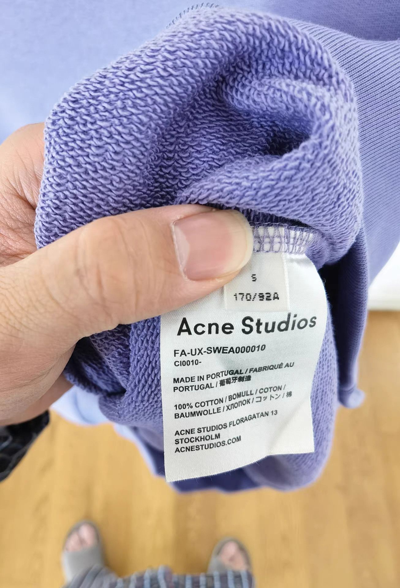 Acne Studios acne studios Sweatshirt K17 Size US S / EU 44-46 / 1 - 4 Thumbnail