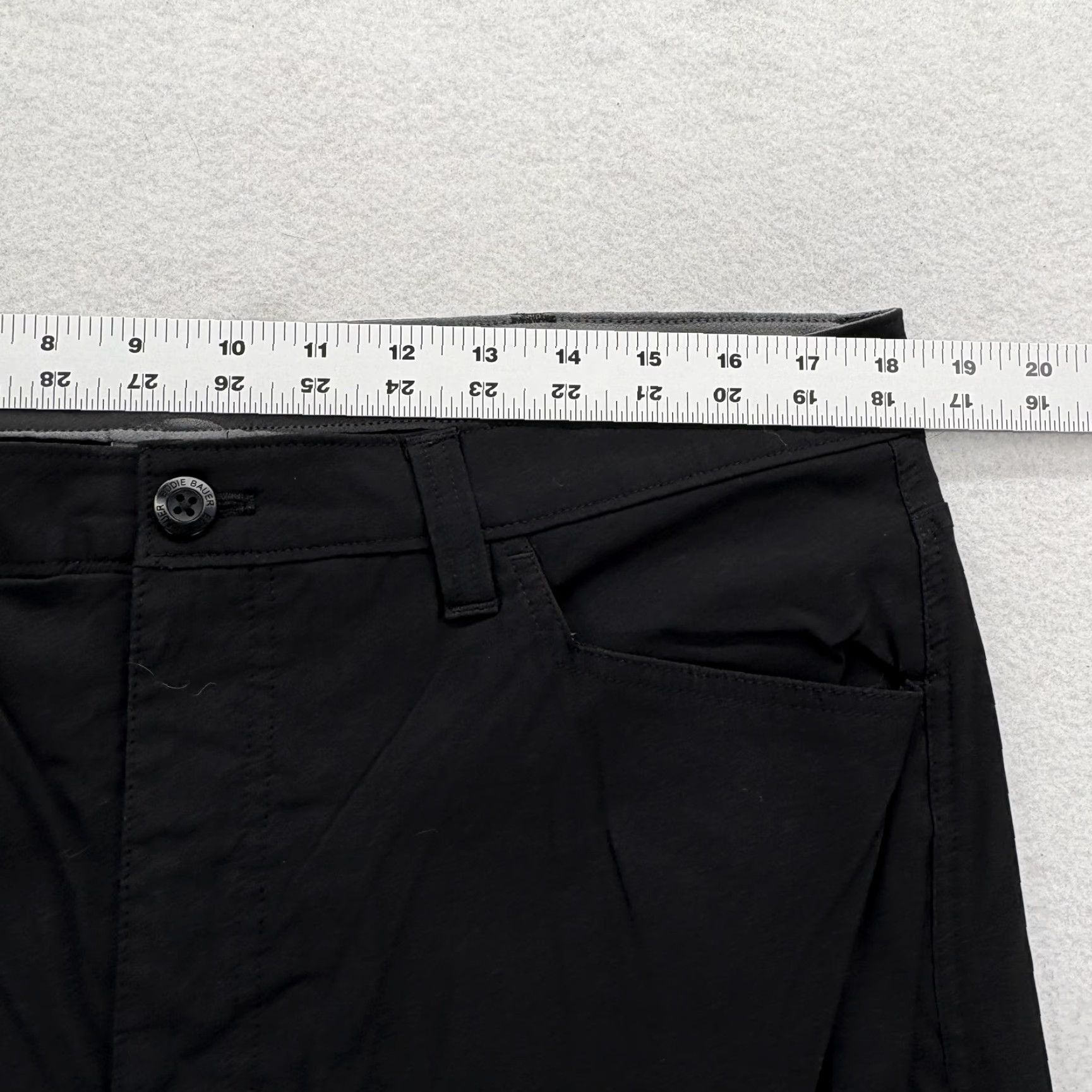 Eddie Bauer Eddie Bauer Fleece Lined Tech Pants Mens 36x30 Black Hiking Snow Winter Warm Cargo Regular Pants Mens Black Fleece Lined Tech Pants Size US 36 / EU 52 - 6 Thumbnail