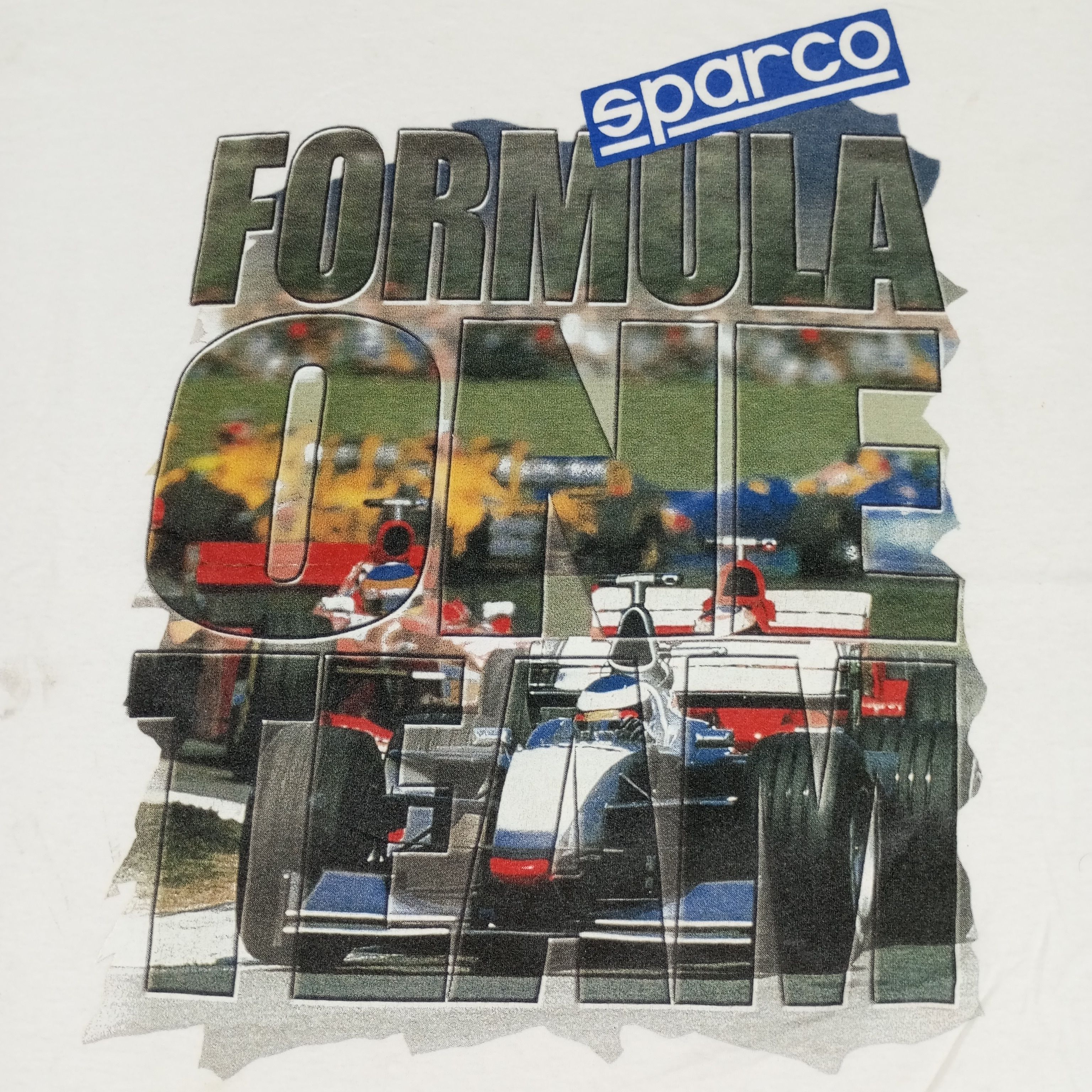 Vintage Sparco Formula One Team F1 Racing Vintage Tshirt Size US XXL / EU 58 / 5 - 2 Thumbnail