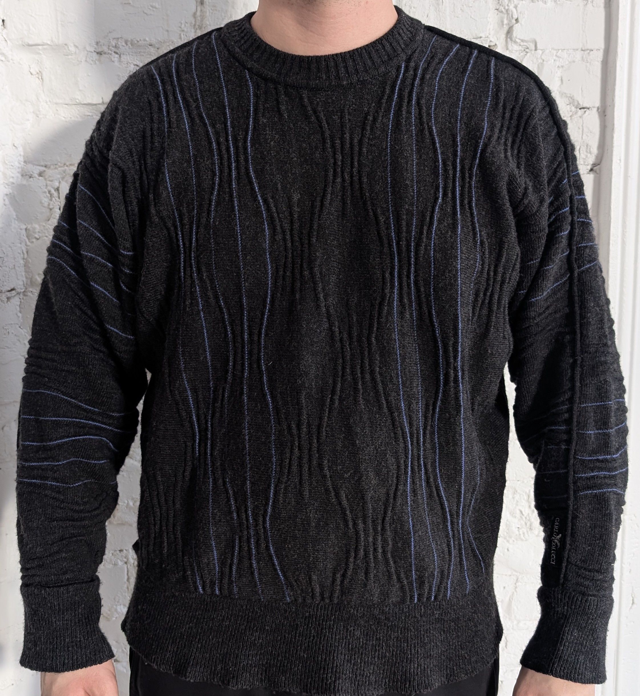 Carlo Colucci Carlo Colucci wool sweater Size US XL / EU 56 / 4 - 3 Thumbnail