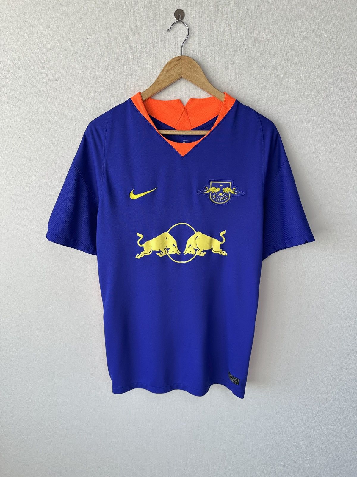 Nike NIKE RB LEIPZIG 2020/2021 Away Soccer Jersey Shirt Men’s L Size US L / EU 52-54 / 3 - 1 Thumbnail