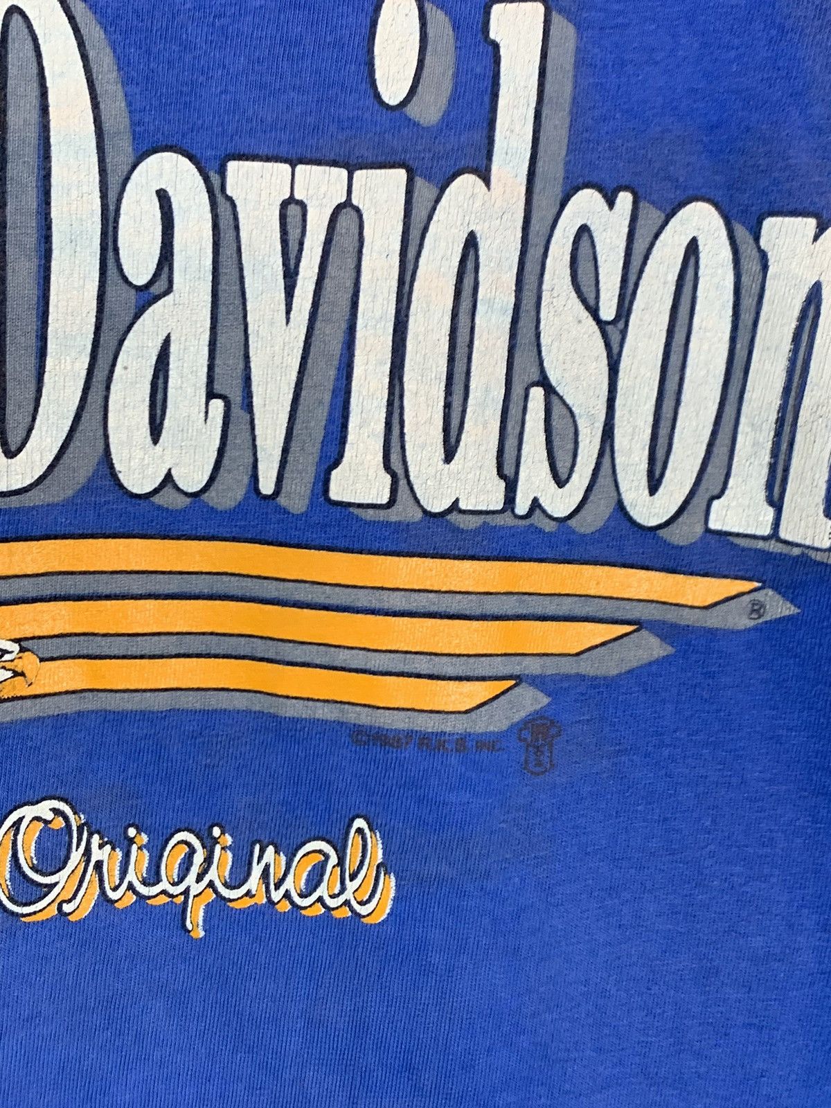 Harley Davidson × Vintage *RARE* Vintage 80s Harley Davidson Paris Texas Biker T-Shirt Size US M / EU 48-50 / 2 - 7 Thumbnail