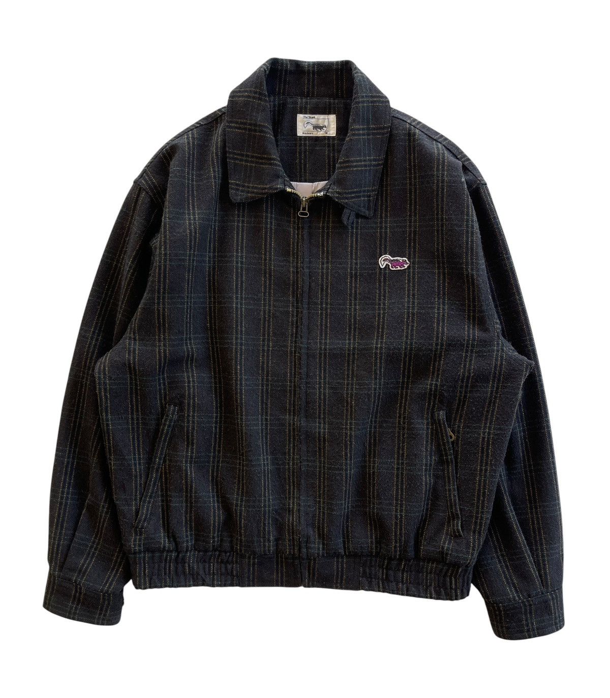Japanese Brand The Skunks Backers Wool Plaid Blouson Jacket Size US M / EU 48-50 / 2 - 1 Thumbnail