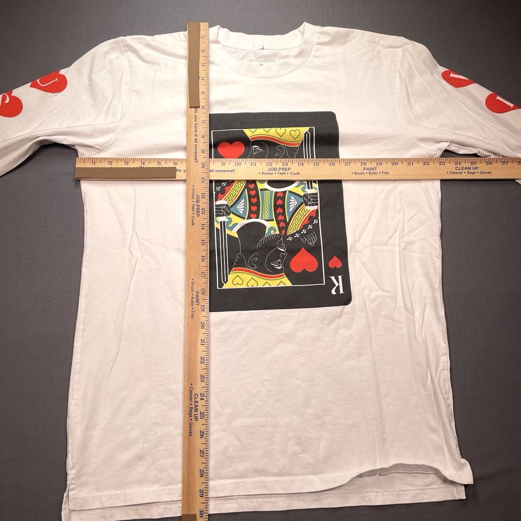 Palace Palace Usher Shirt Men XL Long Sleeve White Las Vegas Ceasars Palace Ushbucks T-Shirt Mens Long Sleeve XL White Usher Shirt Size US XL / EU 56 / 4 - 4 Thumbnail