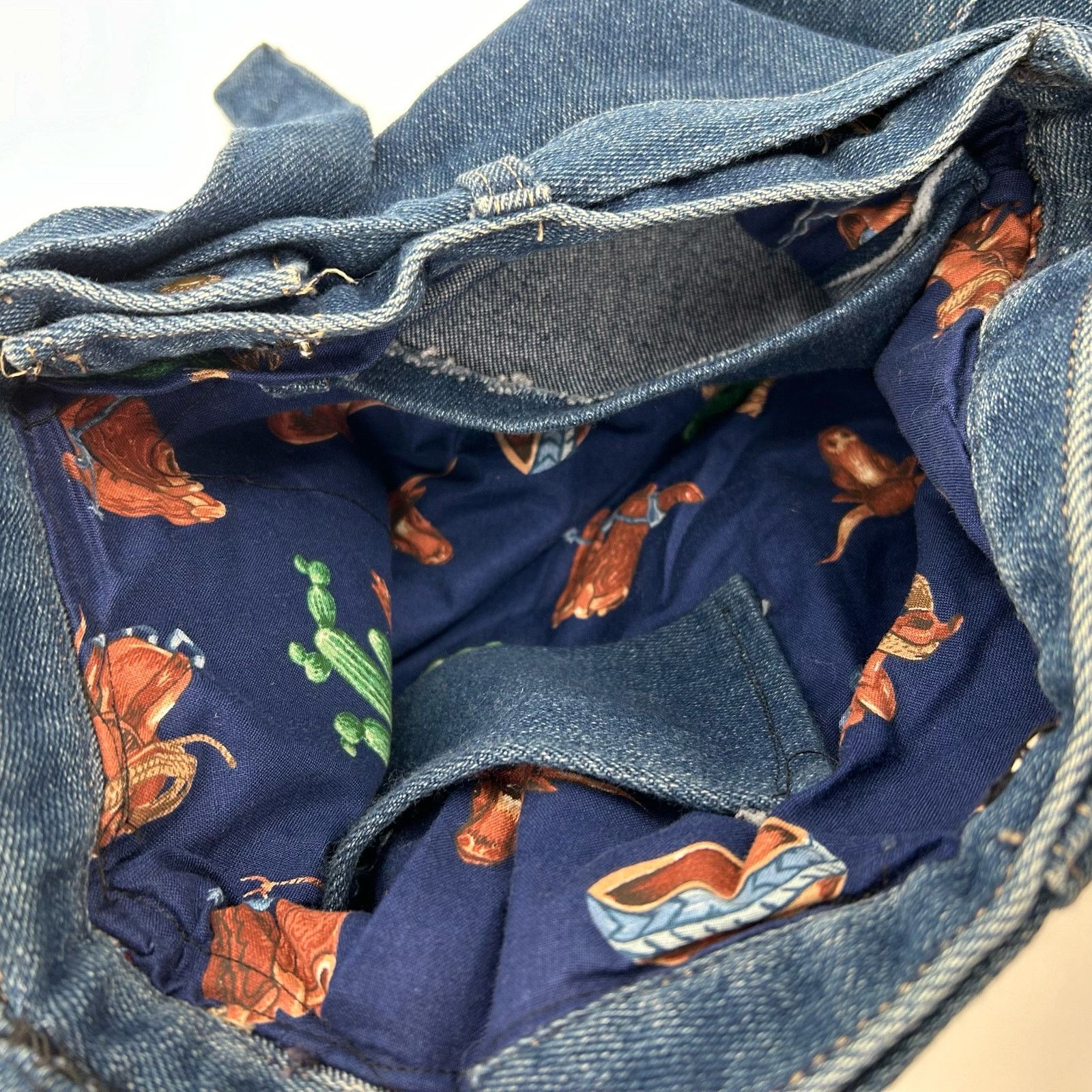 Levi's Vintage 80s 90s women's blue Levi's orange tab shoulder bag Size ONE SIZE - 6 Thumbnail