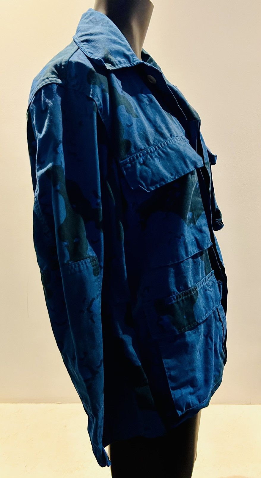 Other Denimist camouflage cargo blue jacket. Size S / US 4 / IT 40 - 4 Thumbnail