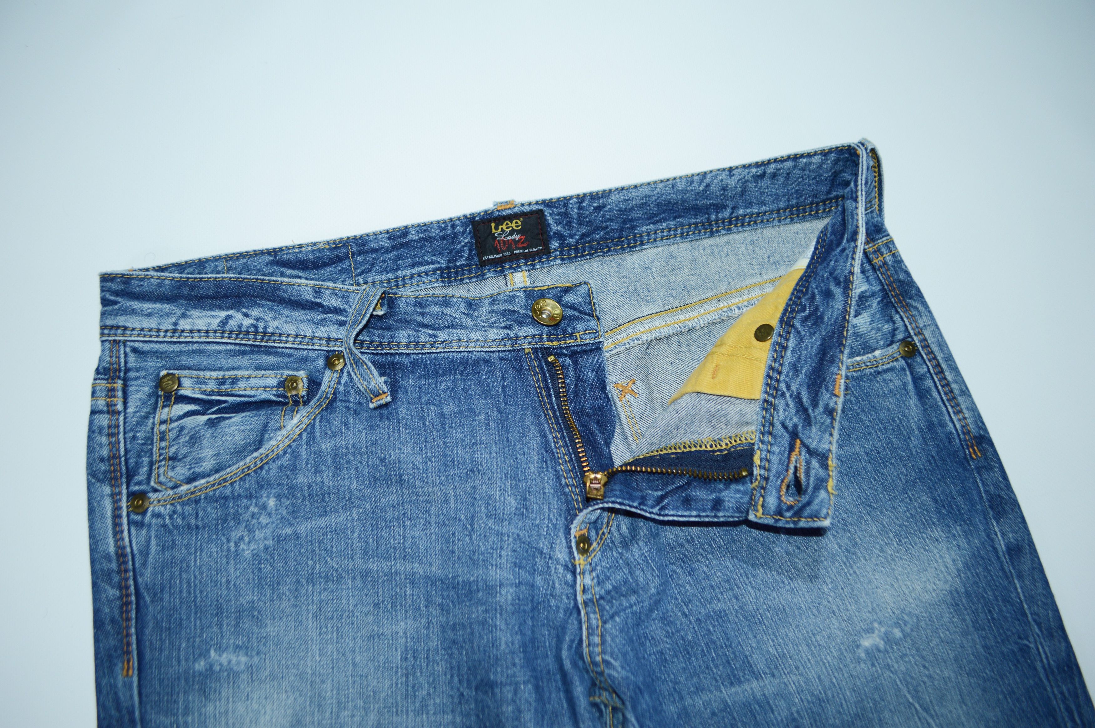 Lee Vintage Lee 101Z Regular Fit Blue Denim Jeans Size W32 L31 Size 32" / US 10 / IT 46 - 6 Thumbnail