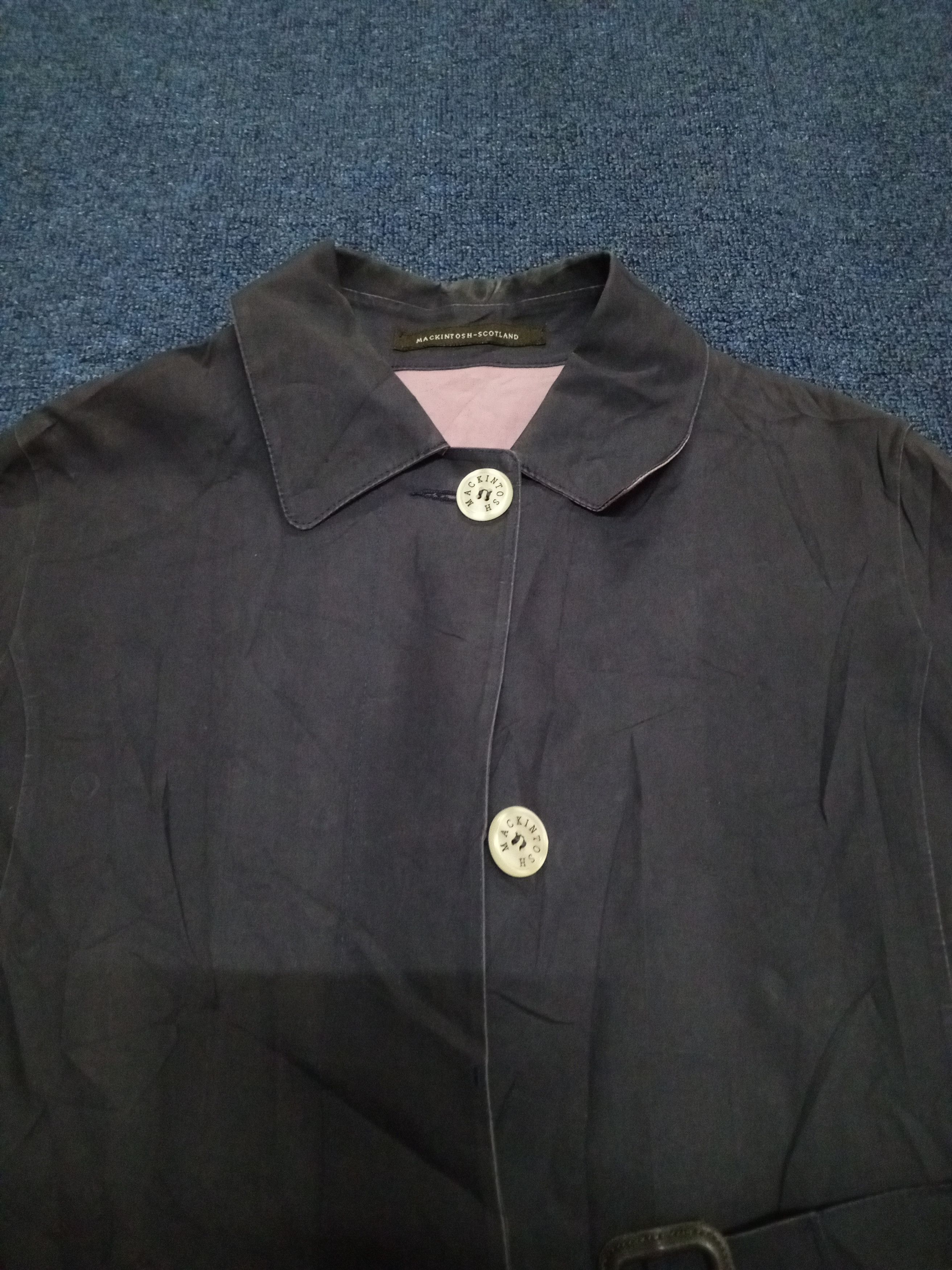Mackintosh 🔥Y60-02 ID🔥MACKINTOSH-SCOTLAND LONG COAT Size US L / EU 52-54 / 3 - 4 Thumbnail