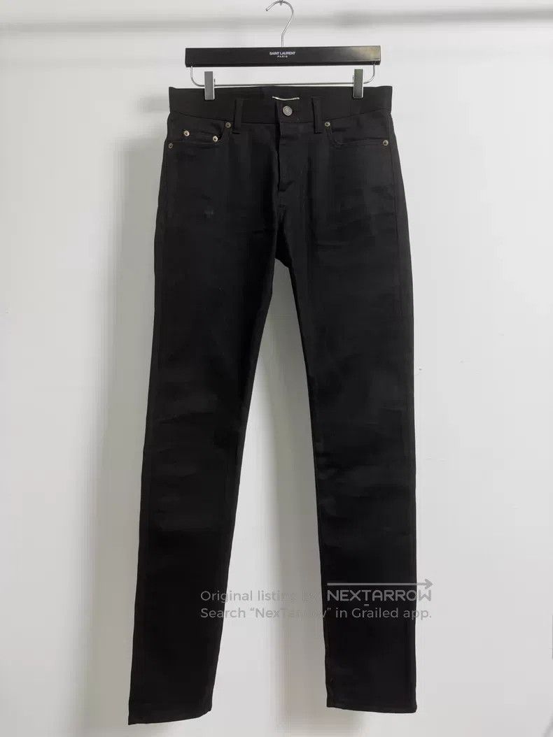 Saint Laurent Paris Saint Laurent Paris Black Basic Denim Pants i Size US 32 / EU 48 - 1 Thumbnail