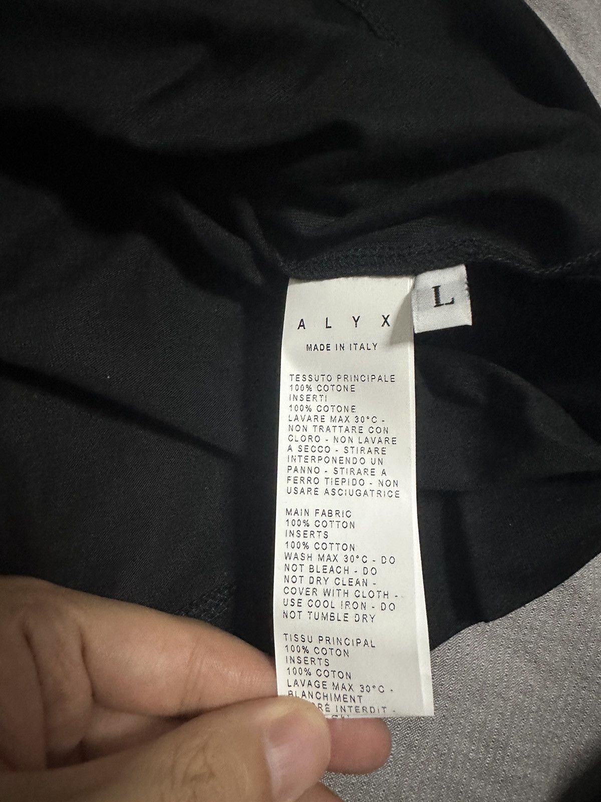 1017 ALYX 9SM 1017 Alyx 9sm Triumph Twin S/S Tee Black Size US L / EU 52-54 / 3 - 5 Thumbnail