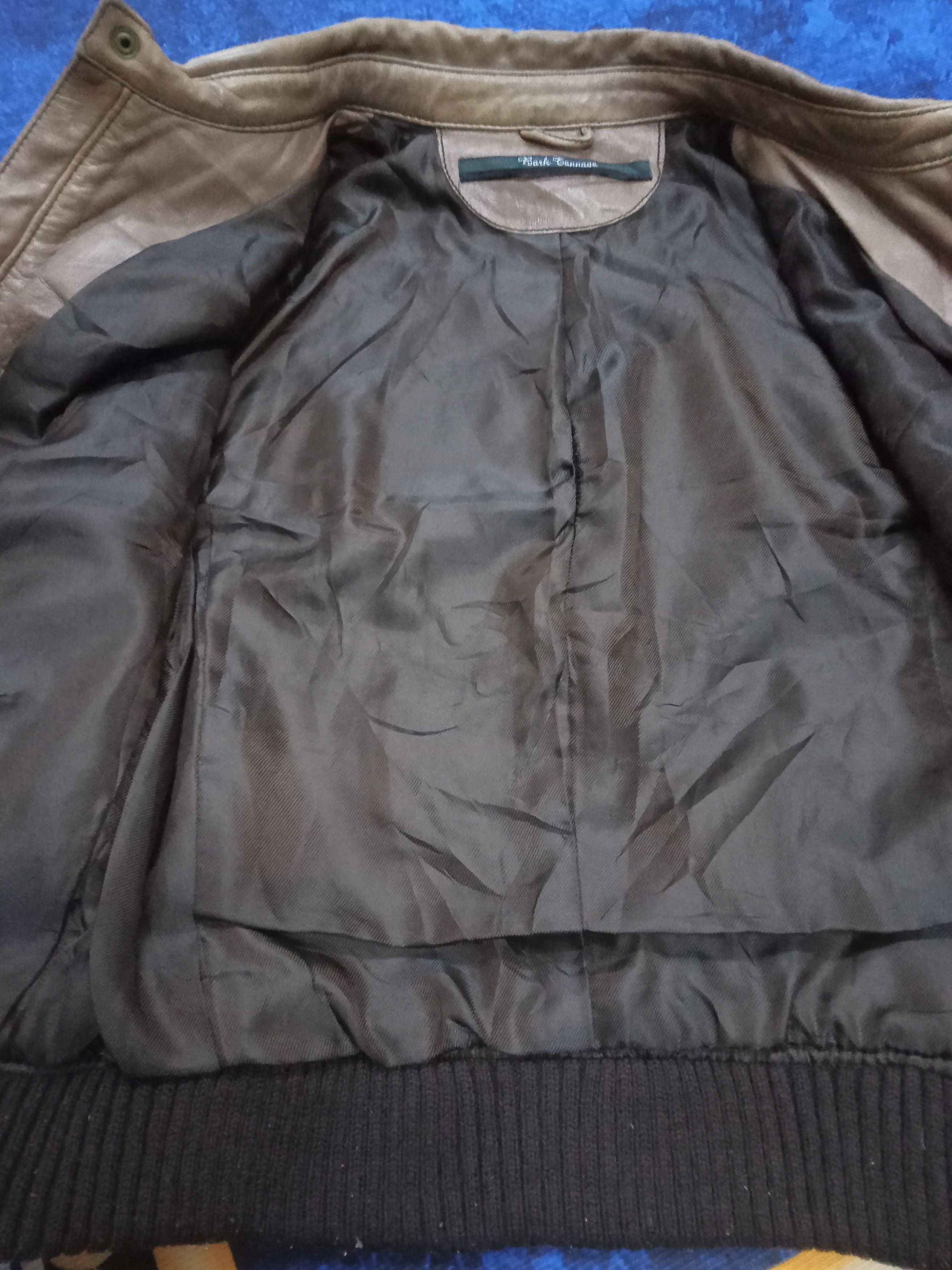 Japanese Brand Bark Tannage Leather Jacket Size S / US 4 / IT 40 - 12 Thumbnail