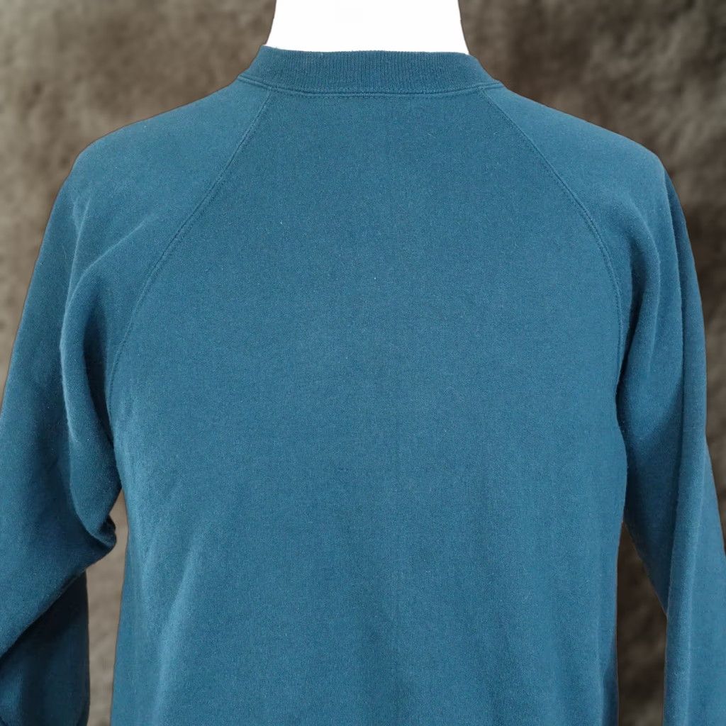 Hanes VINTAGE HANES 90s BLANK PLAIN GREEN CREW NECK SWEATSHIRT SIZE M MEDIUM Size US M / EU 48-50 / 2 - 1 Thumbnail