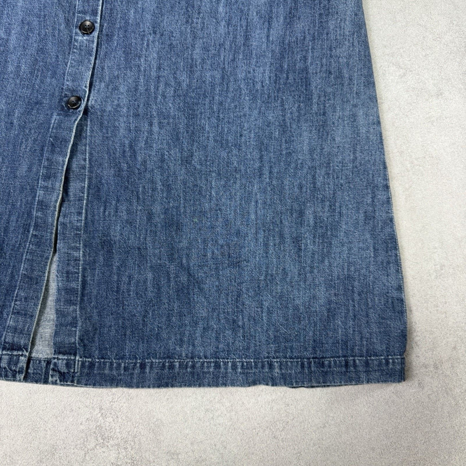 A.P.C. APC Women Denim Skirt Midi Size 38 Blue Jeans Size 27" / US 4 / IT 40 - 6 Thumbnail